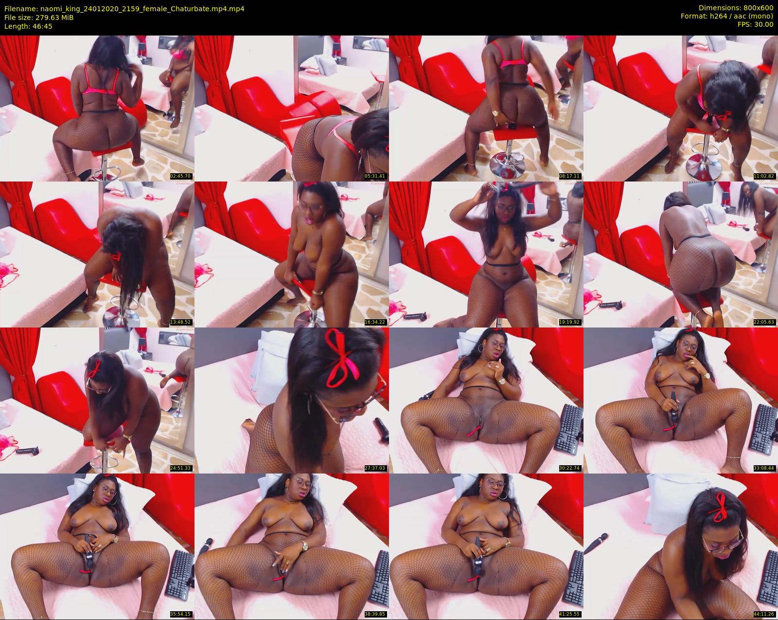 naomi_king — 47 minute Chaturbate female cam show recording, 480p, Jan 24, 2020