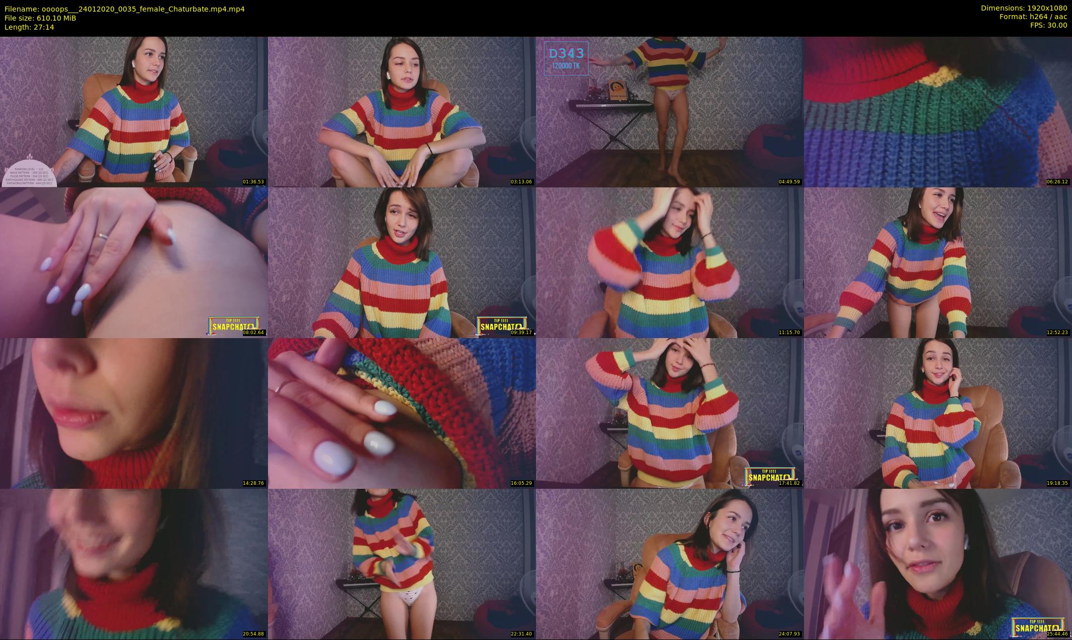 oooops__ — 28 minute Chaturbate female cam show recording, 1080p, Jan 24, 2020