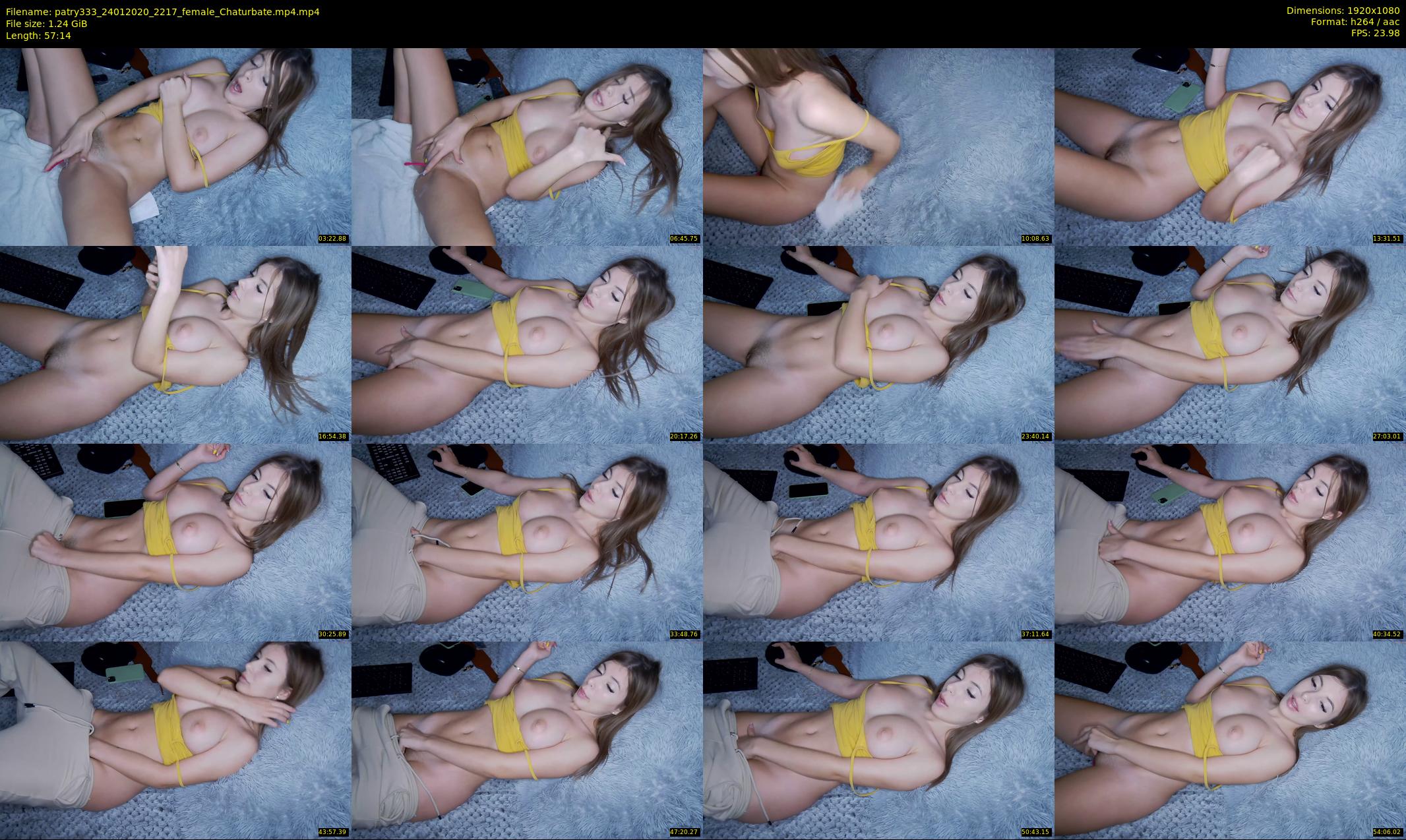 patry333 — 58 minute Chaturbate female cam show recording, 1080p, Jan 24, 2020