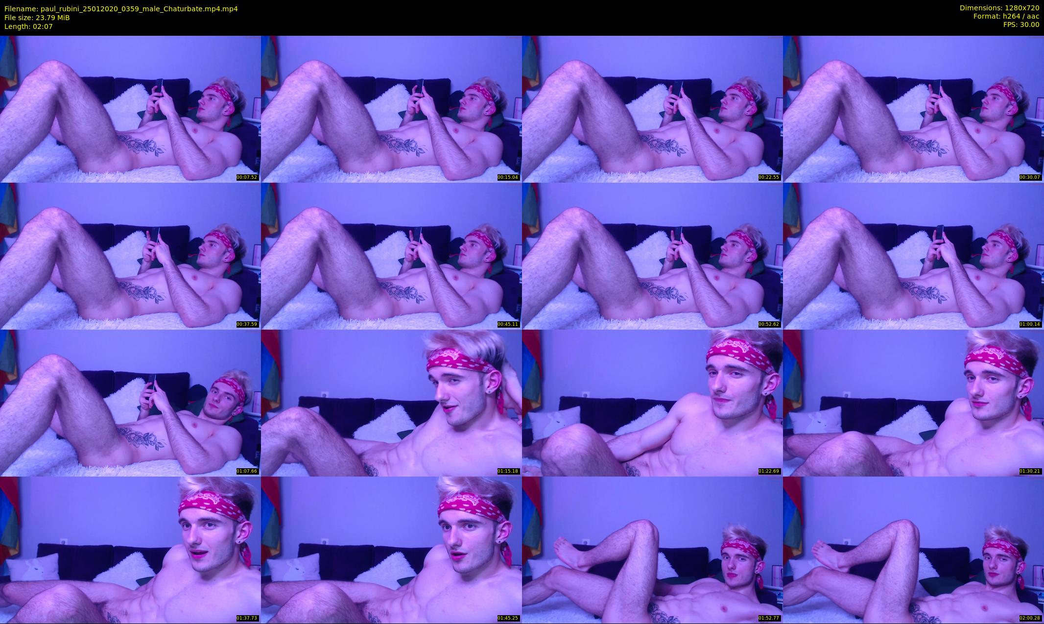 paul_rubini — 3 minute Chaturbate male cam show recording, 720p, Jan 25, 2020