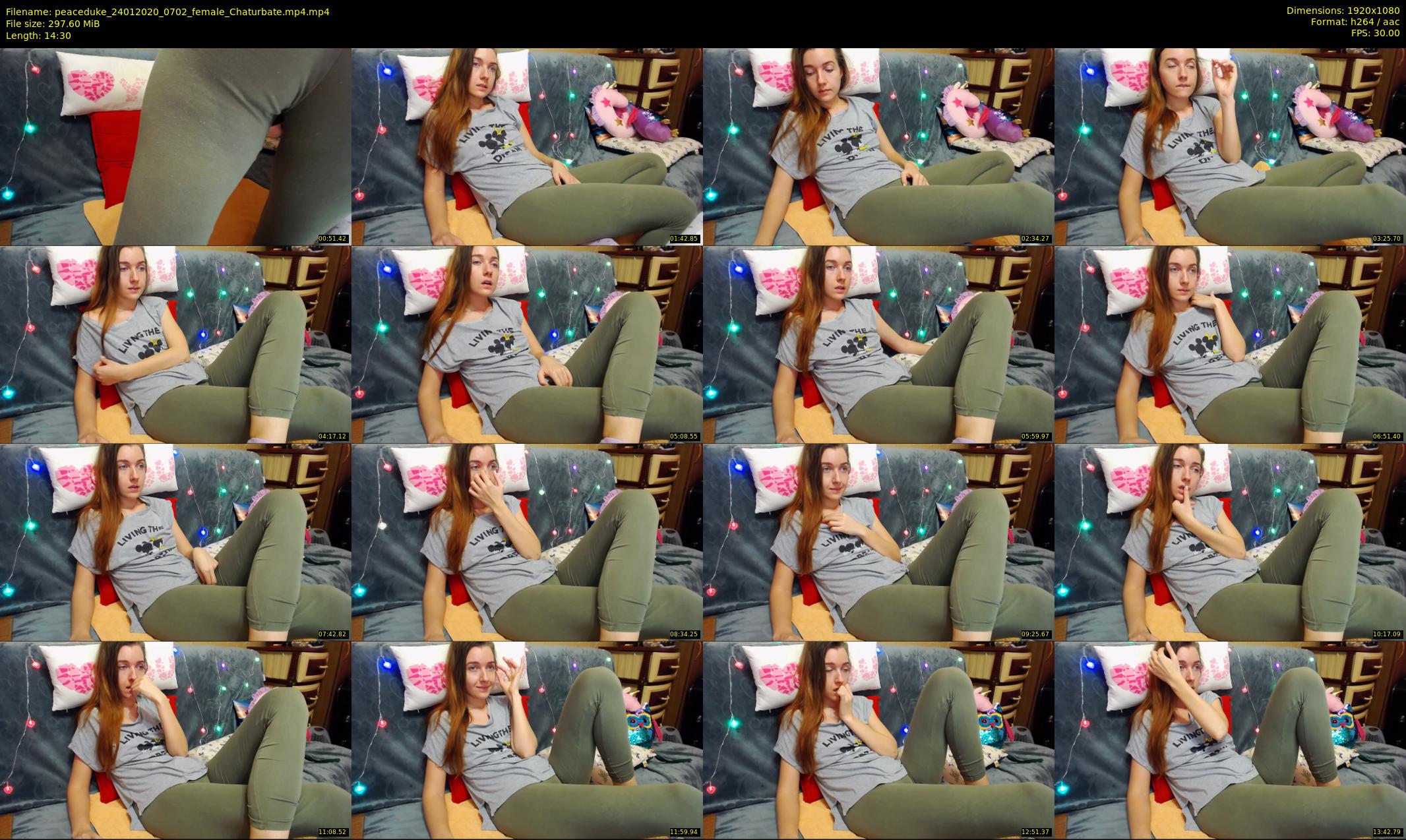 peaceduke — 15 minute Chaturbate female cam show recording, 1080p, Jan 24, 2020