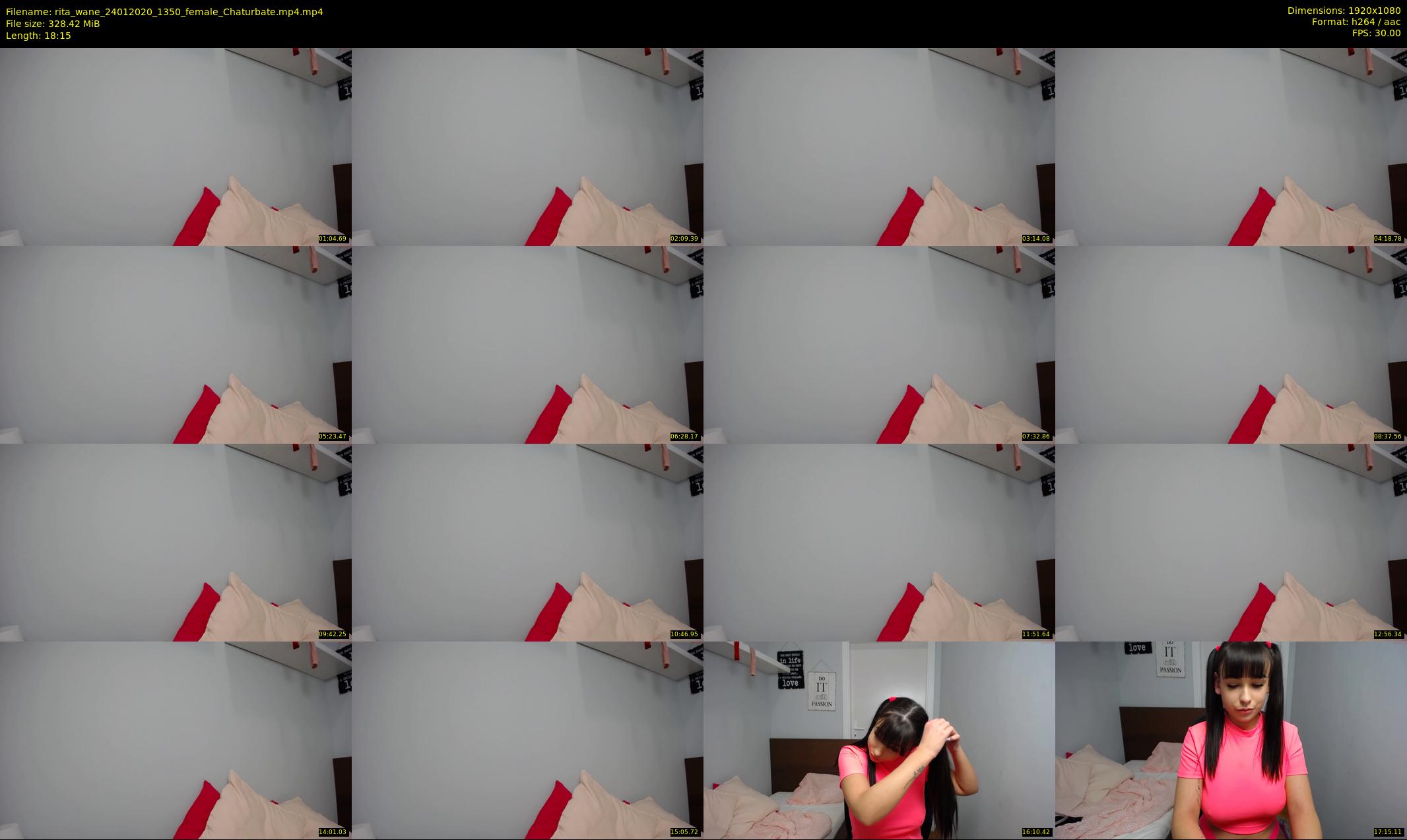 rita_wane — 19 minute Chaturbate female cam show recording, 1080p, Jan 24, 2020