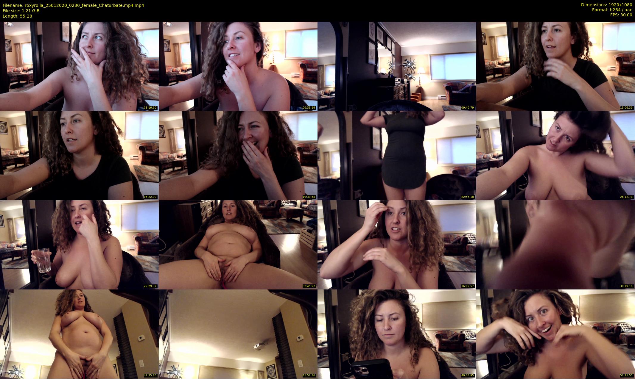 roxyrolla — 56 minute Chaturbate female cam show recording, 1080p, Jan 25, 2020