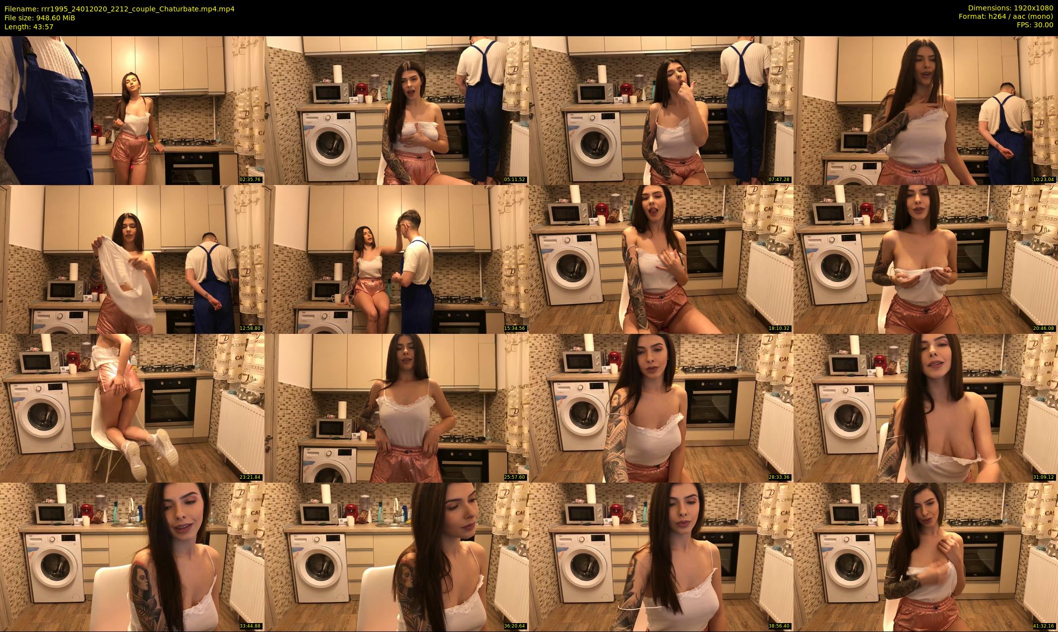rrr1995 — 44 minute Chaturbate couple cam show recording, 1080p, Jan 24, 2020