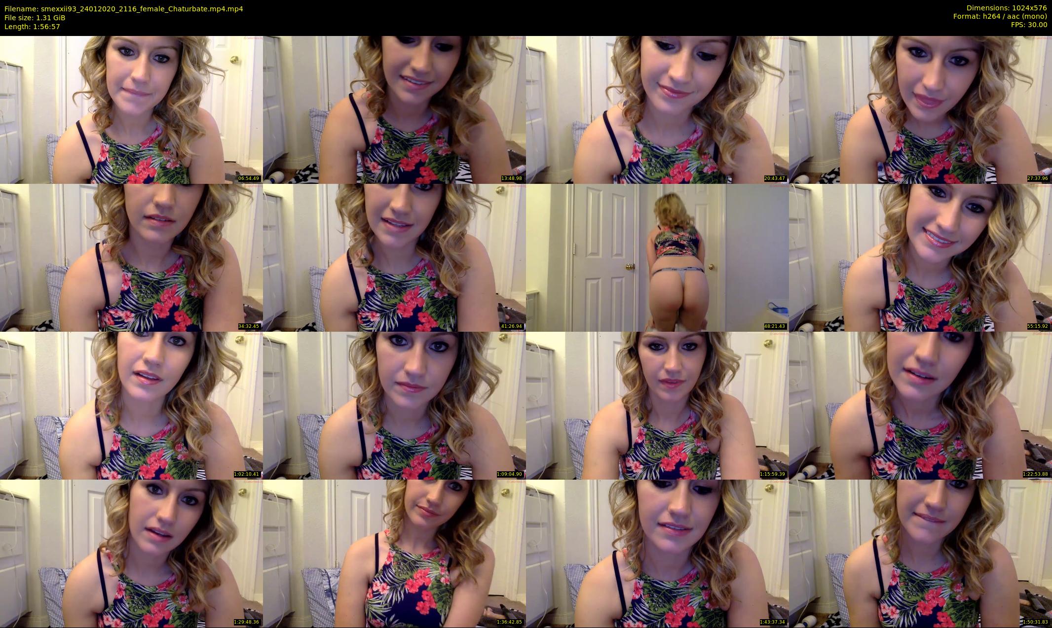 smexxii93 — 117 minute Chaturbate female cam show recording, 480p, Jan 24, 2020