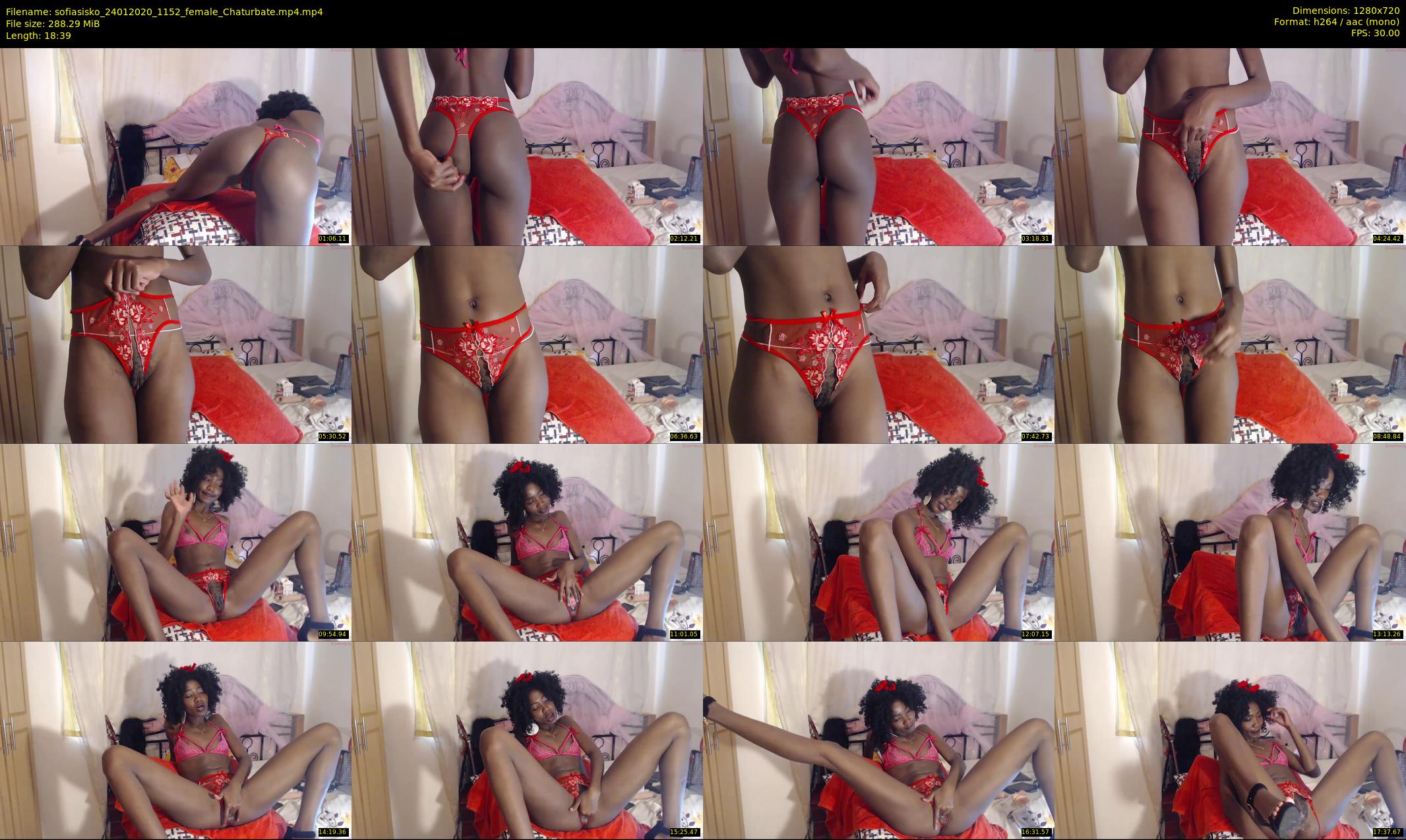 sofiasisko — 19 minute Chaturbate female cam show recording, 720p, Jan 24, 2020