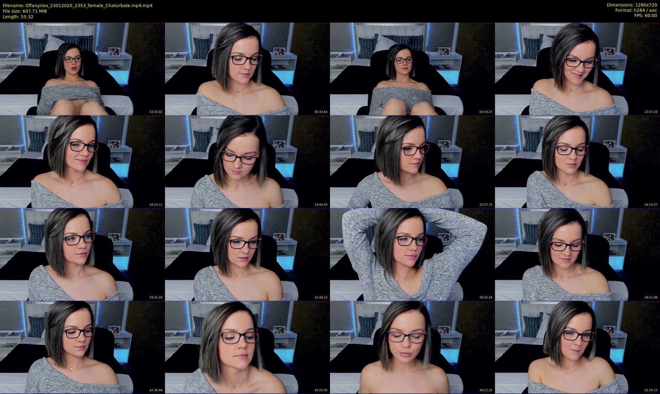 tiffanyriox — 56 minute Chaturbate female cam show recording, 720p, Jan 23, 2020