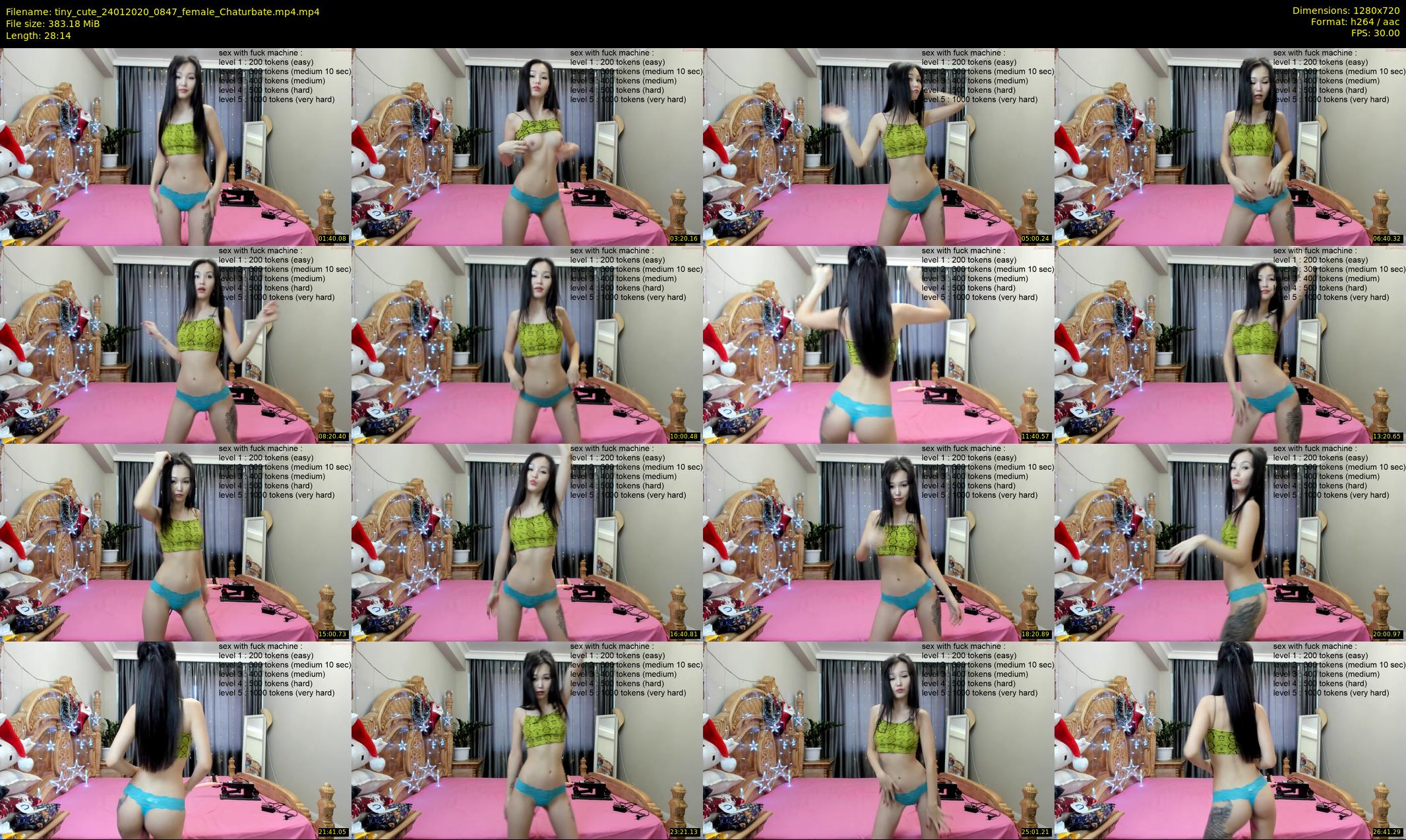 tiny_cute — 29 minute Chaturbate female cam show recording, 720p, Jan 24, 2020