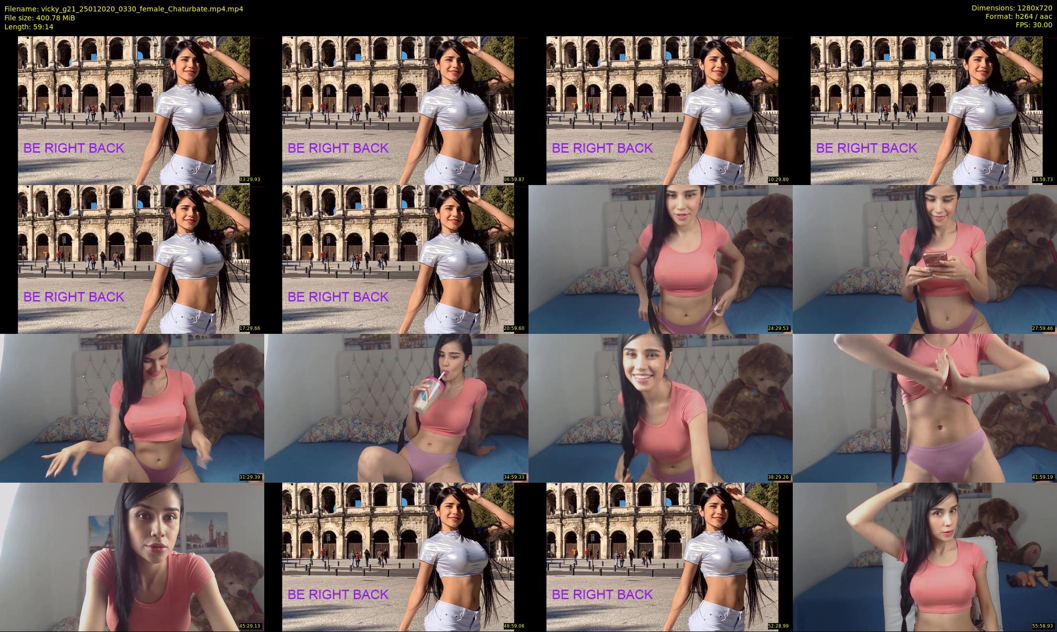 vicky_g21 — 60 minute Chaturbate female cam show recording, 720p, Jan 25, 2020