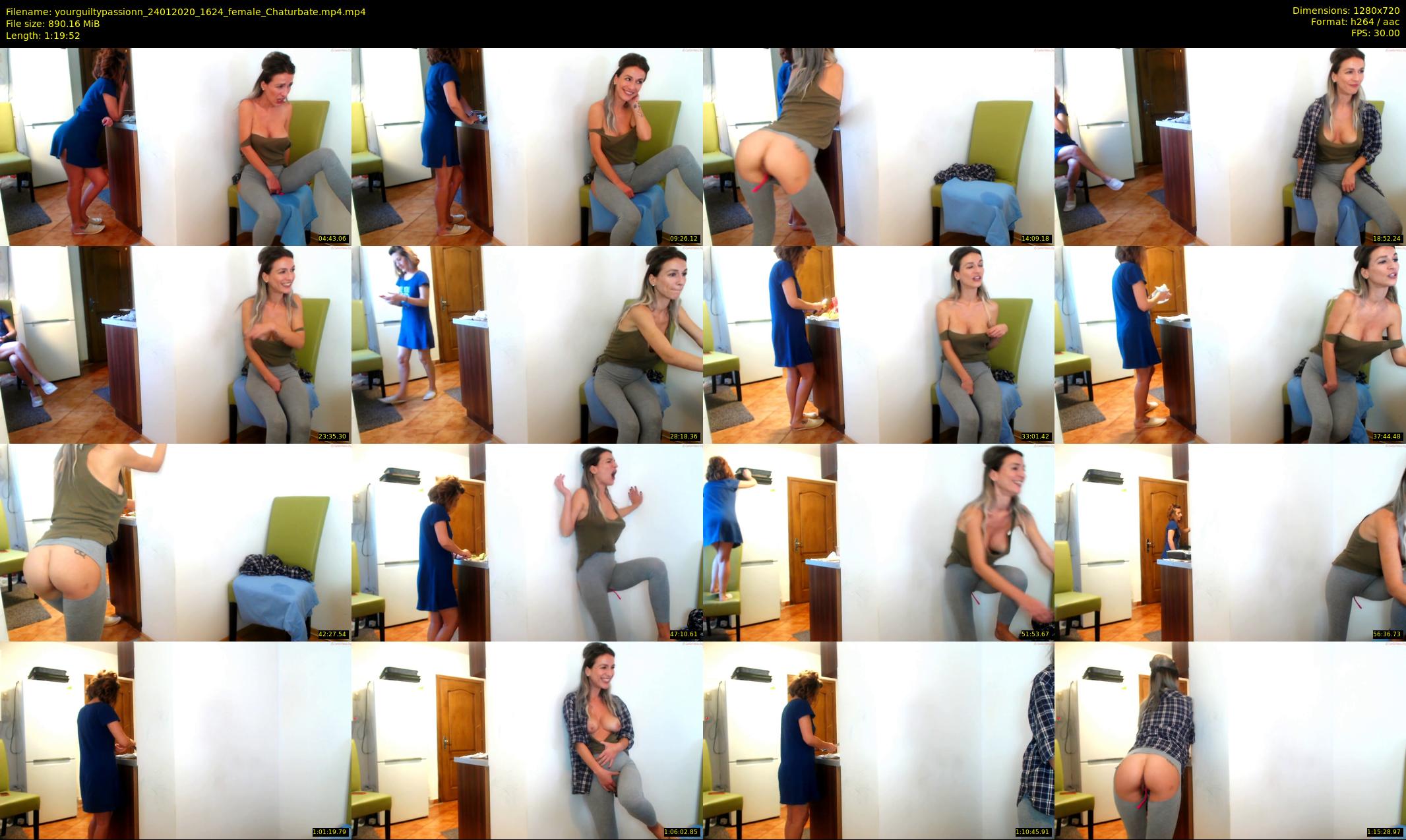 yourguiltypassionn — 80 minute Chaturbate female cam show recording, 720p, Jan 24, 2020