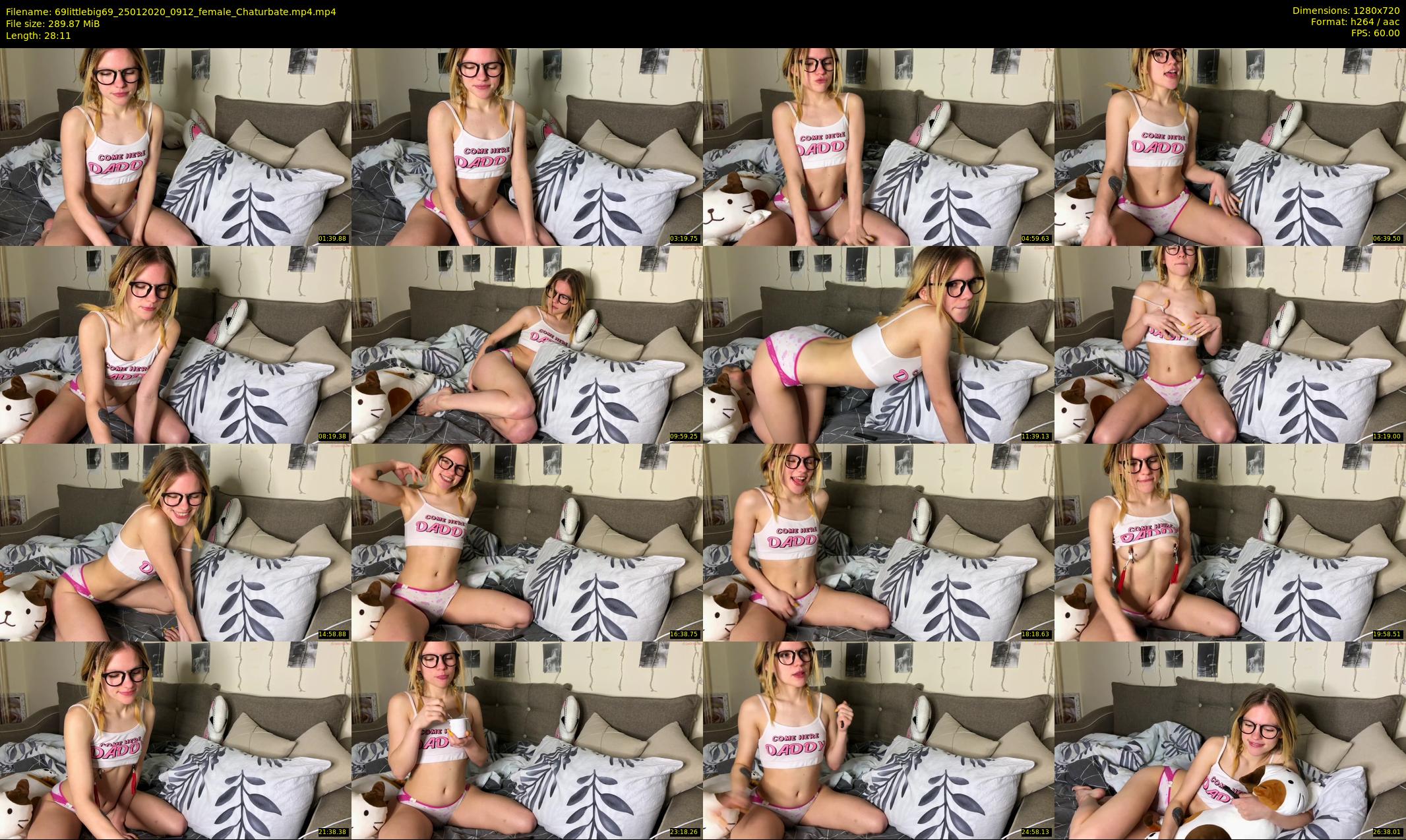 69littlebig69 — 29 minute Chaturbate couple cam show recording, 720p, Jan 25, 2020
