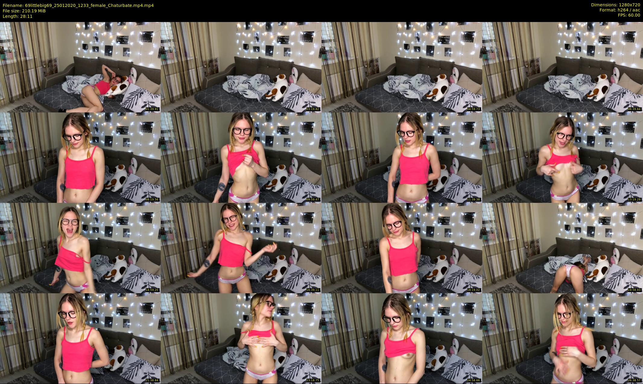 69littlebig69 — 29 minute Chaturbate couple cam show recording, 720p, Jan 25, 2020