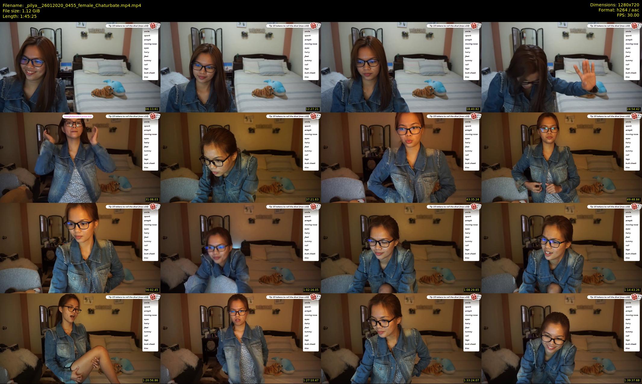 _pilya_ — 106 minute Chaturbate female cam show recording, 720p, Jan 26, 2020