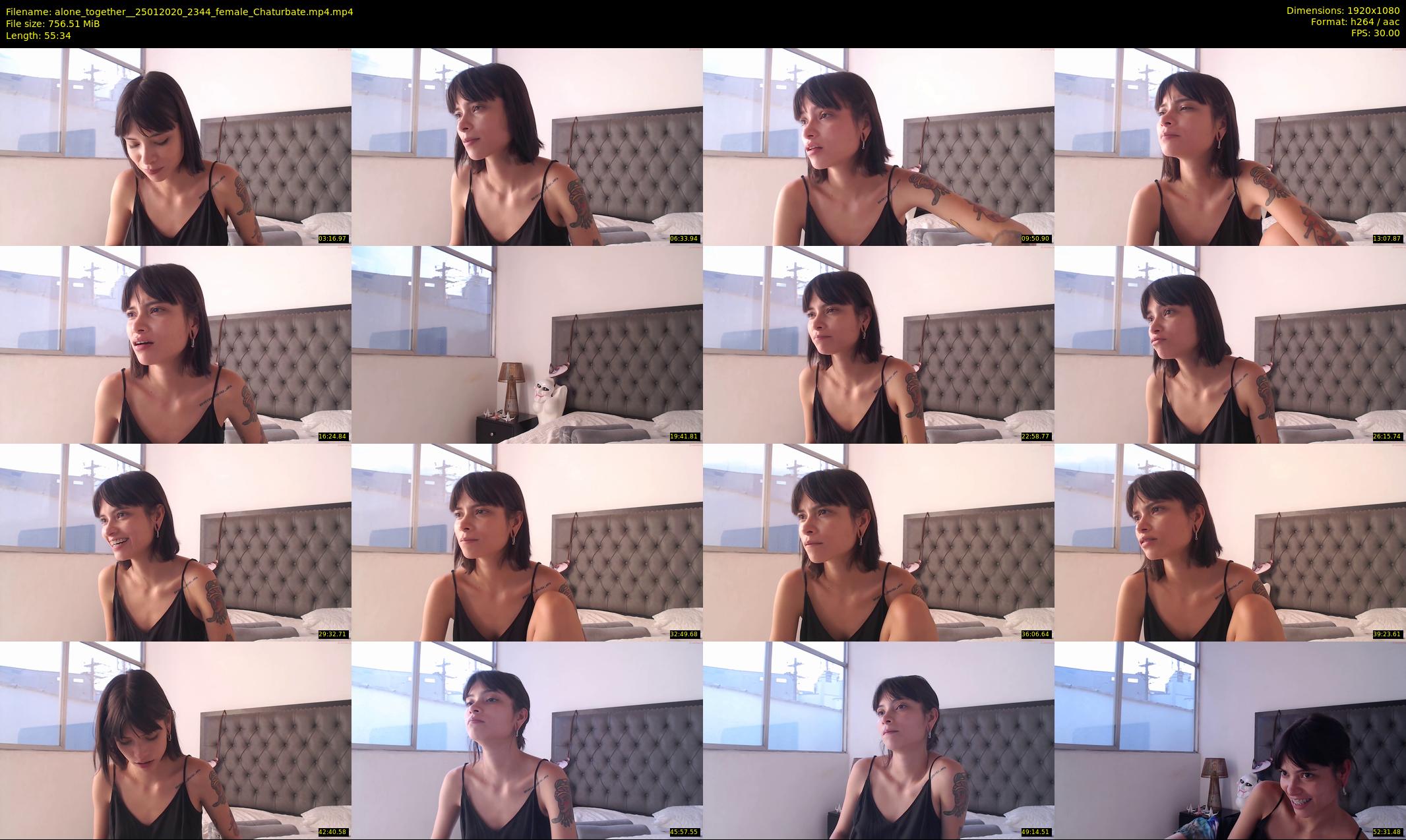 alone_together_ — 56 minute Chaturbate female cam show recording, 1080p, Jan 25, 2020