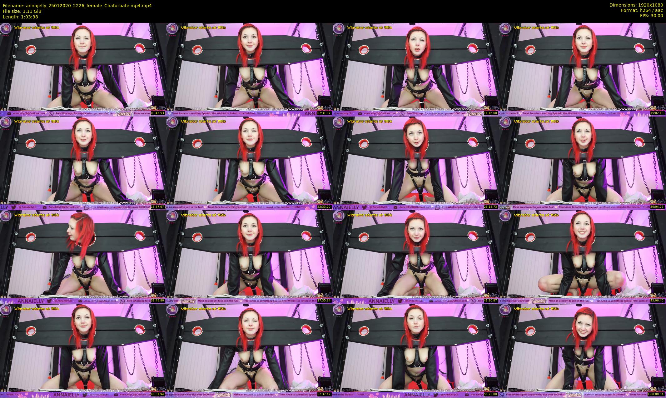 annajelly — 64 minute Chaturbate couple cam show recording, 1080p, Jan 25, 2020