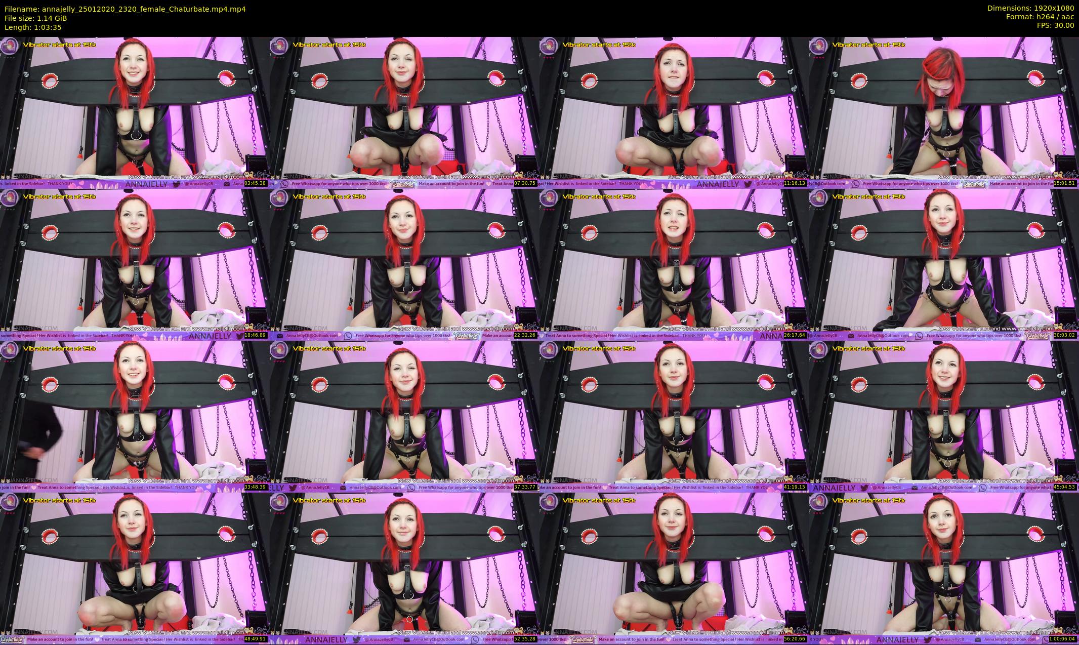 annajelly — 64 minute Chaturbate couple cam show recording, 1080p, Jan 25, 2020