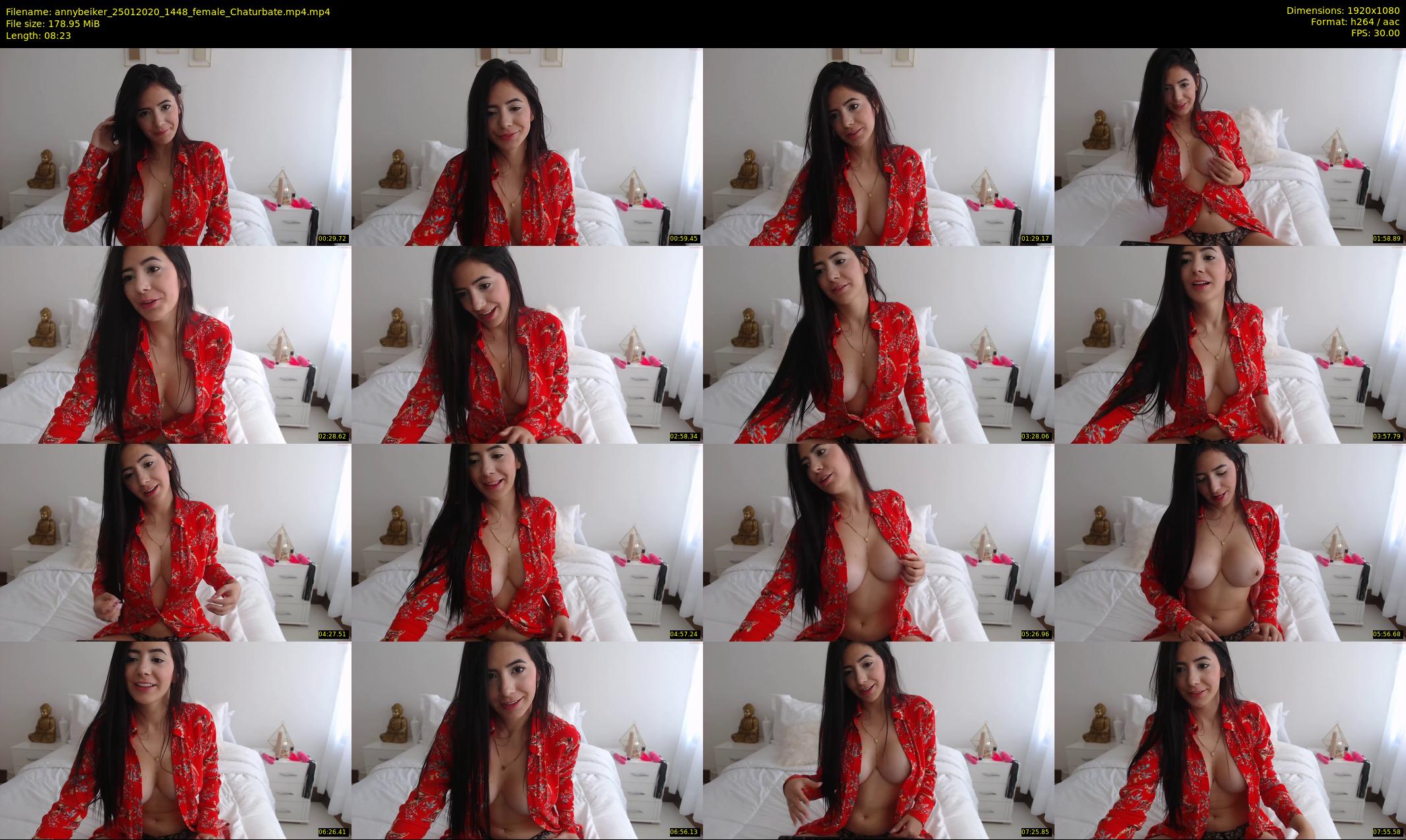 annybeiker — 9 minute Chaturbate female cam show recording, 1080p, Jan 25, 2020
