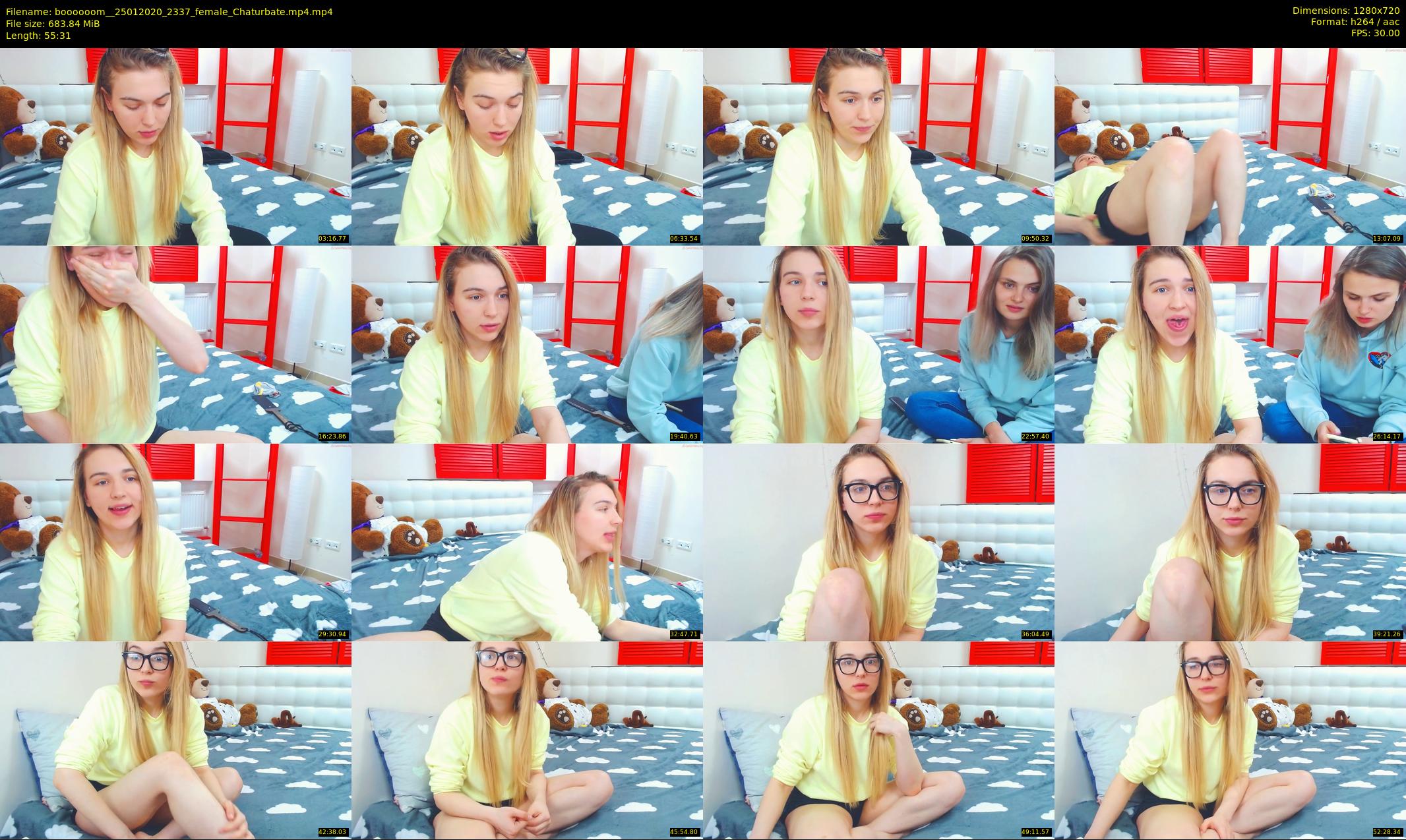 boooooom_ — 56 minute Chaturbate female cam show recording, 720p, Jan 25, 2020