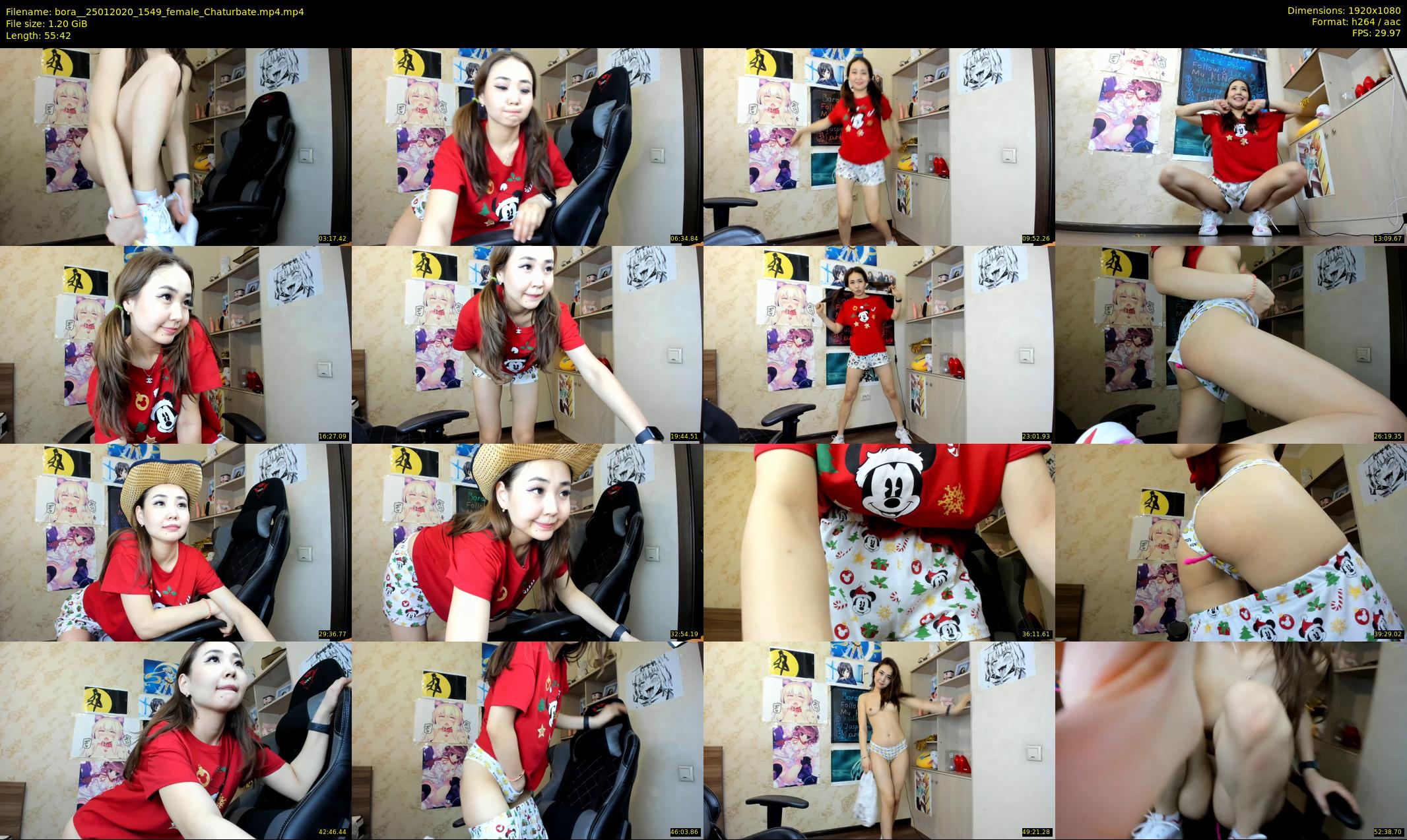 bora_ — 56 minute Chaturbate female cam show recording, 1080p, Jan 25, 2020