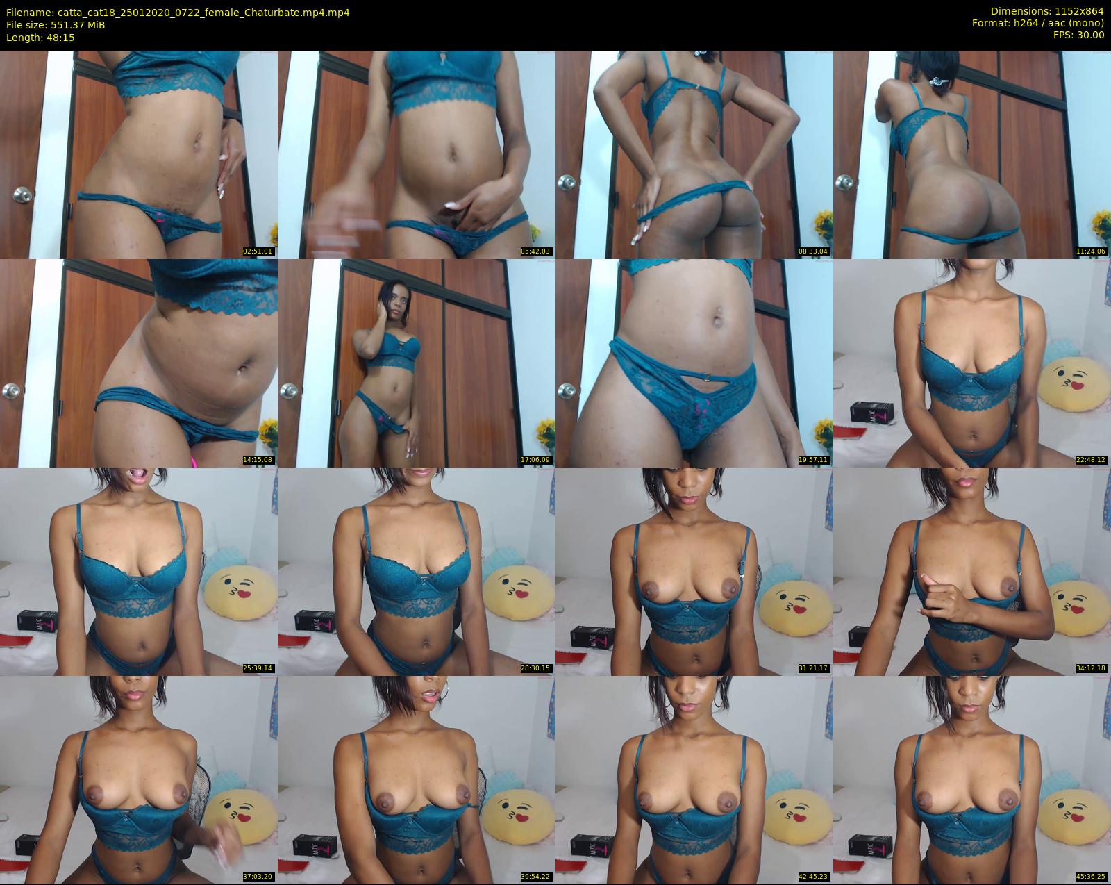 catta_cat18 — 49 minute Chaturbate female cam show recording, 720p, Jan 25, 2020