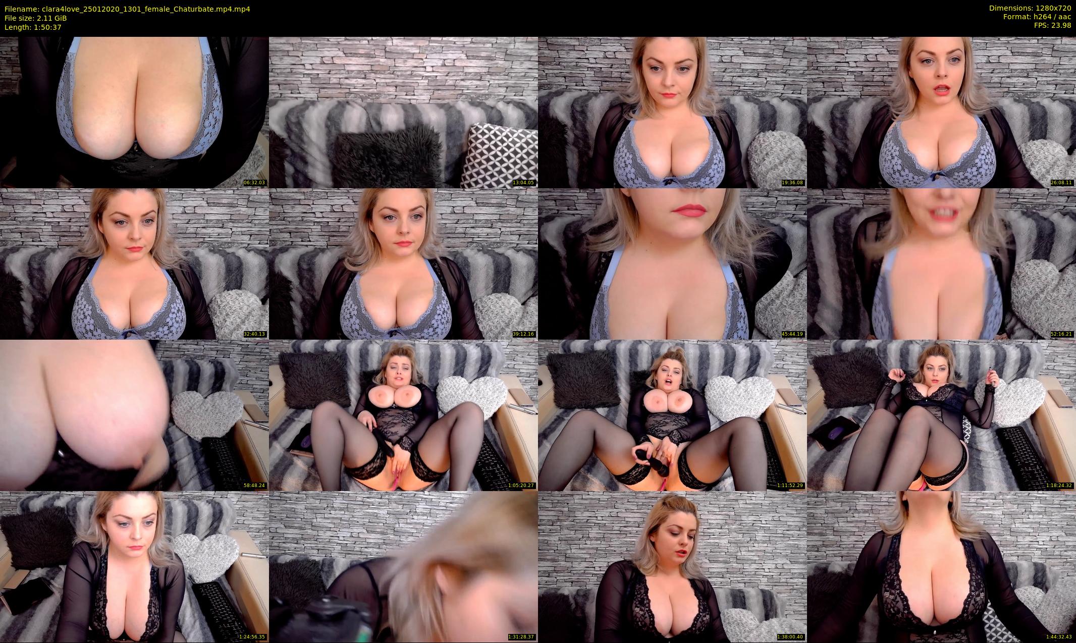 clara4love — 111 minute Chaturbate female cam show recording, 720p, Jan 25, 2020
