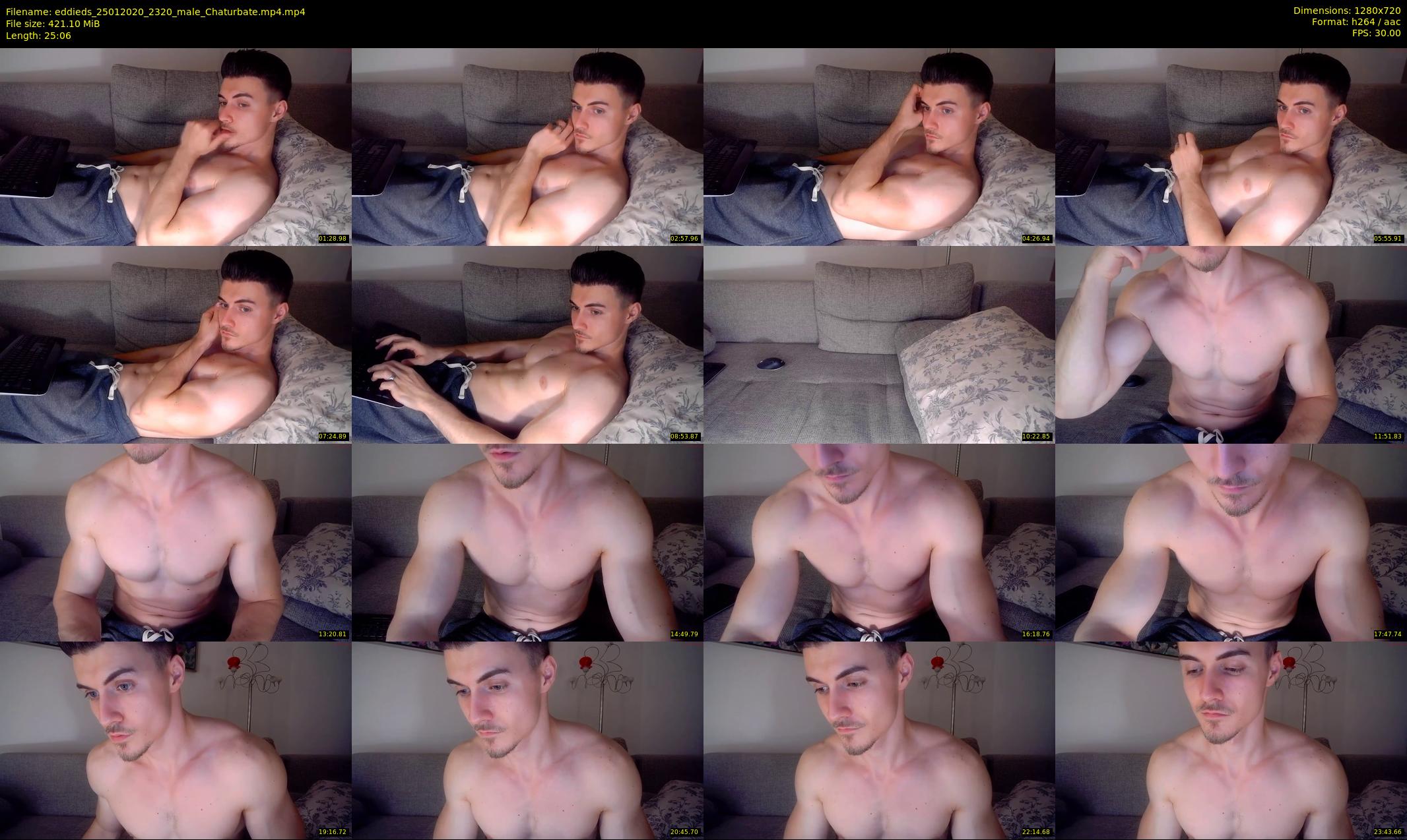eddieds — 26 minute Chaturbate male cam show recording, 720p, Jan 25, 2020