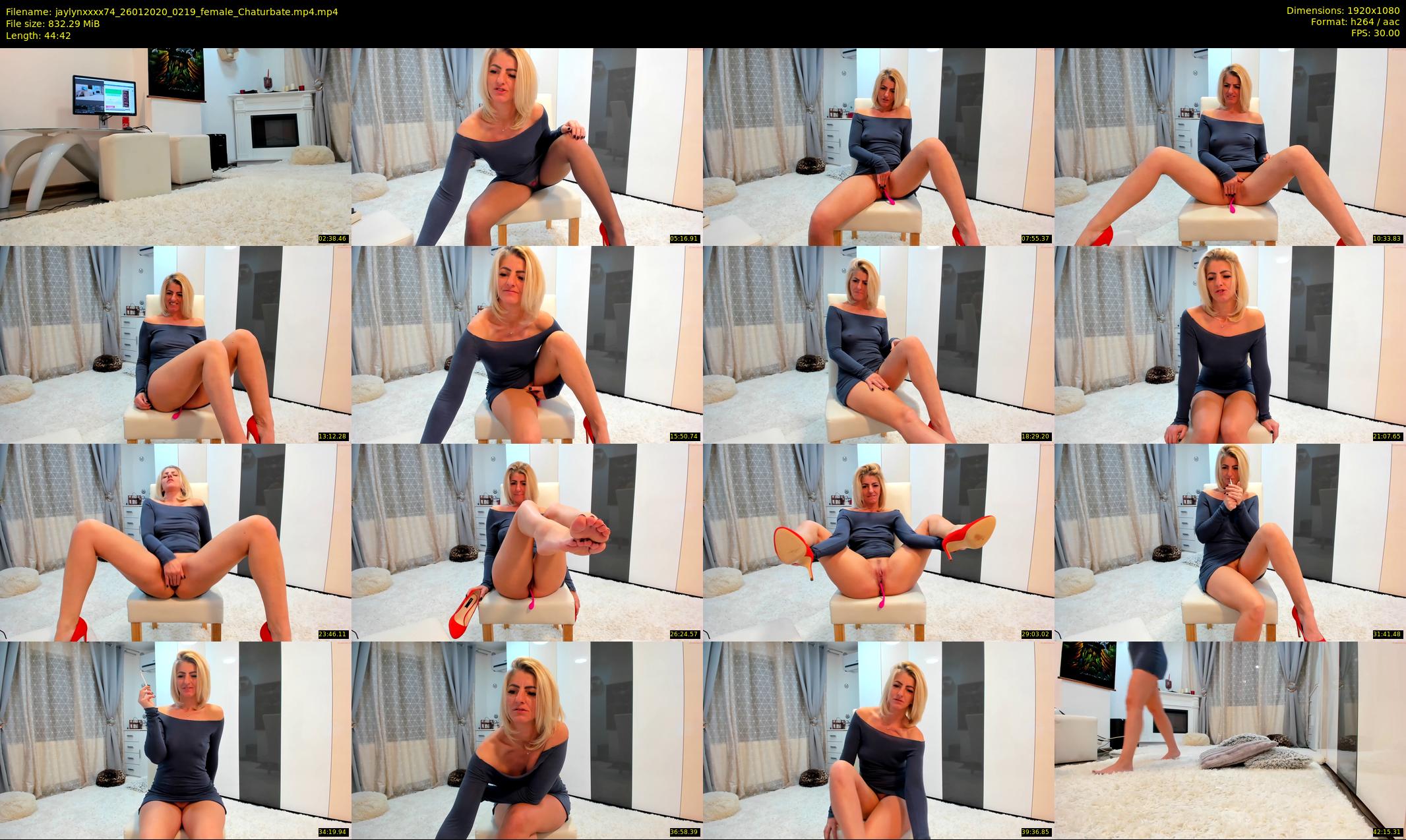 jaylynxxxx74 — 45 minute Chaturbate female cam show recording, 1080p, Jan 26, 2020