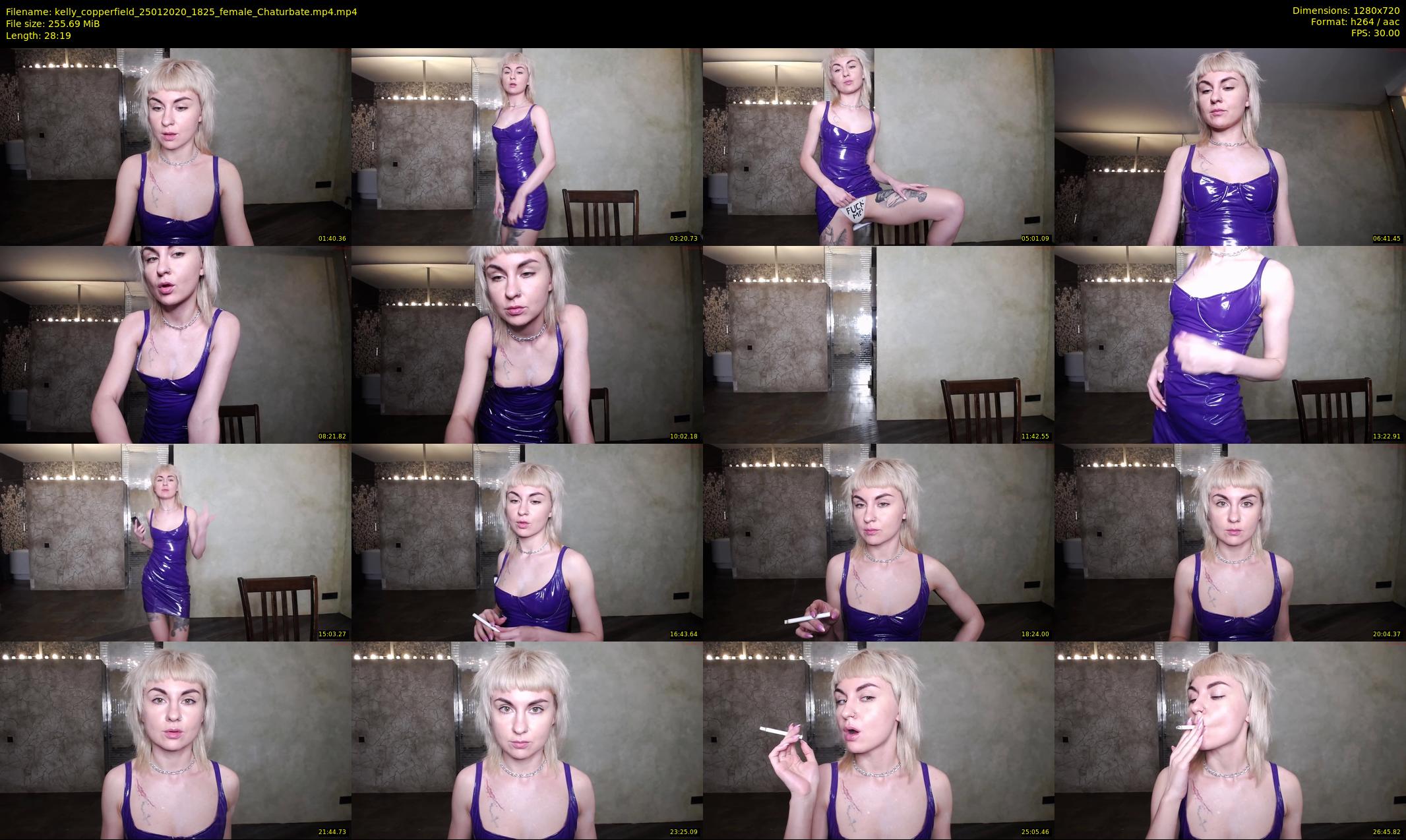 kelly_copperfield — 29 minute Chaturbate female cam show recording, 720p, Jan 25, 2020