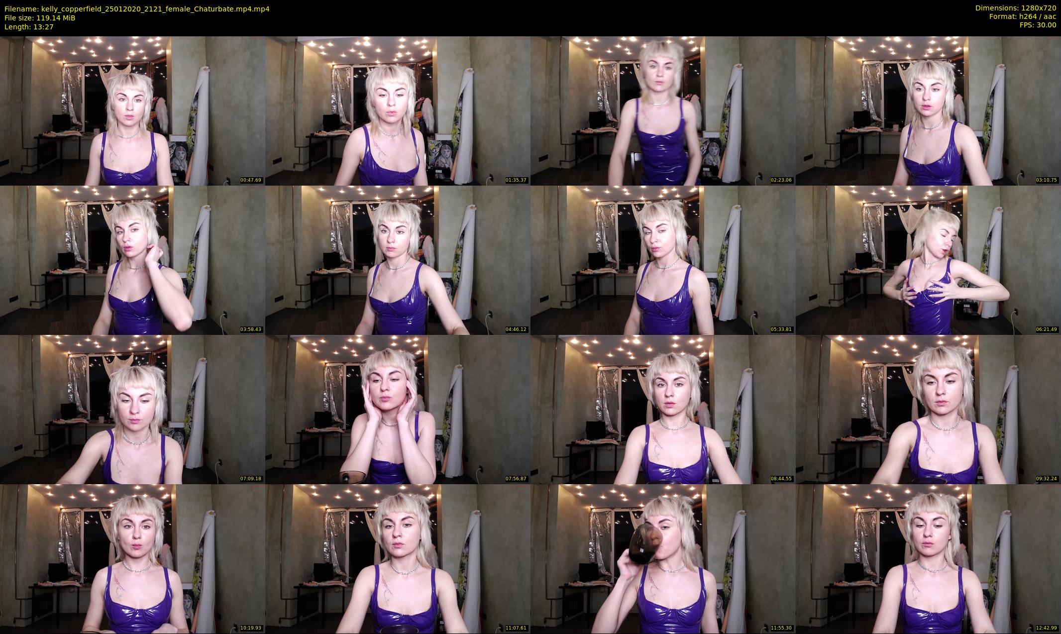 kelly_copperfield — 14 minute Chaturbate female cam show recording, 720p, Jan 25, 2020