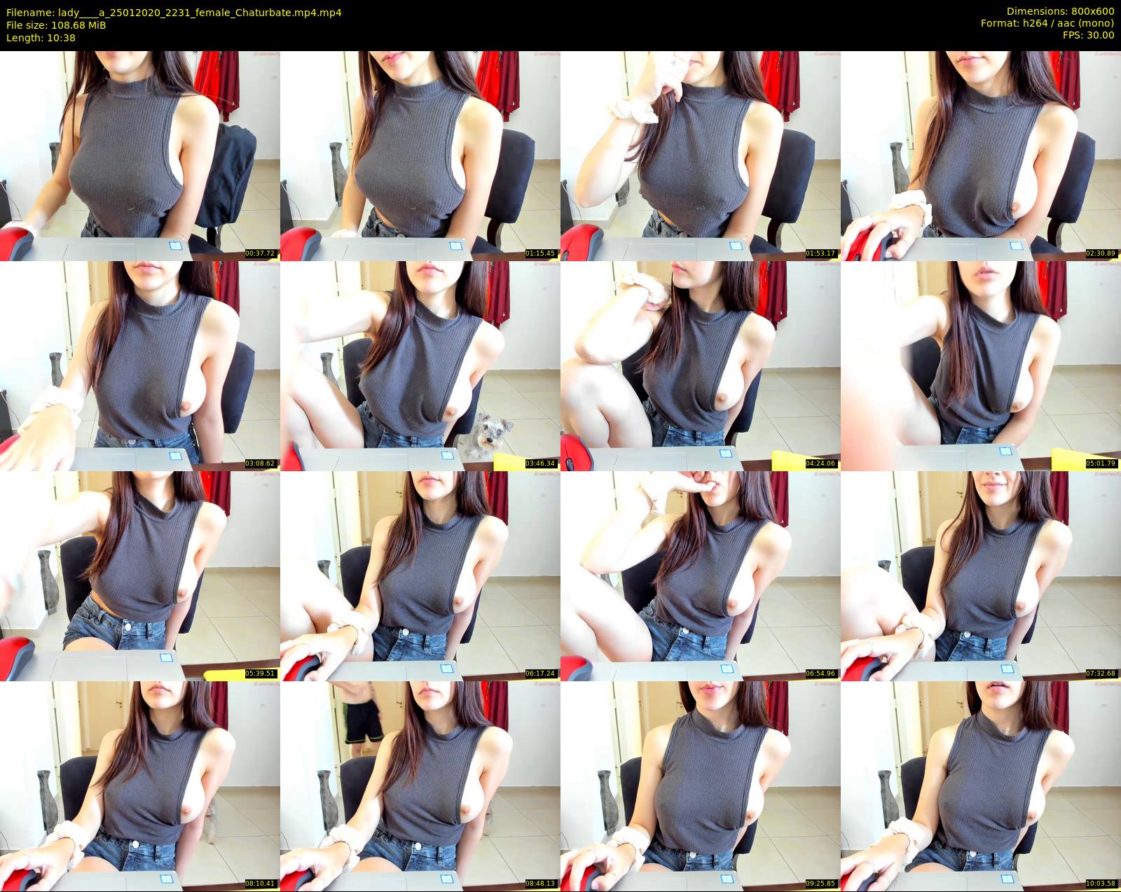 lady____a — 11 minute Chaturbate female cam show recording, 480p, Jan 25, 2020