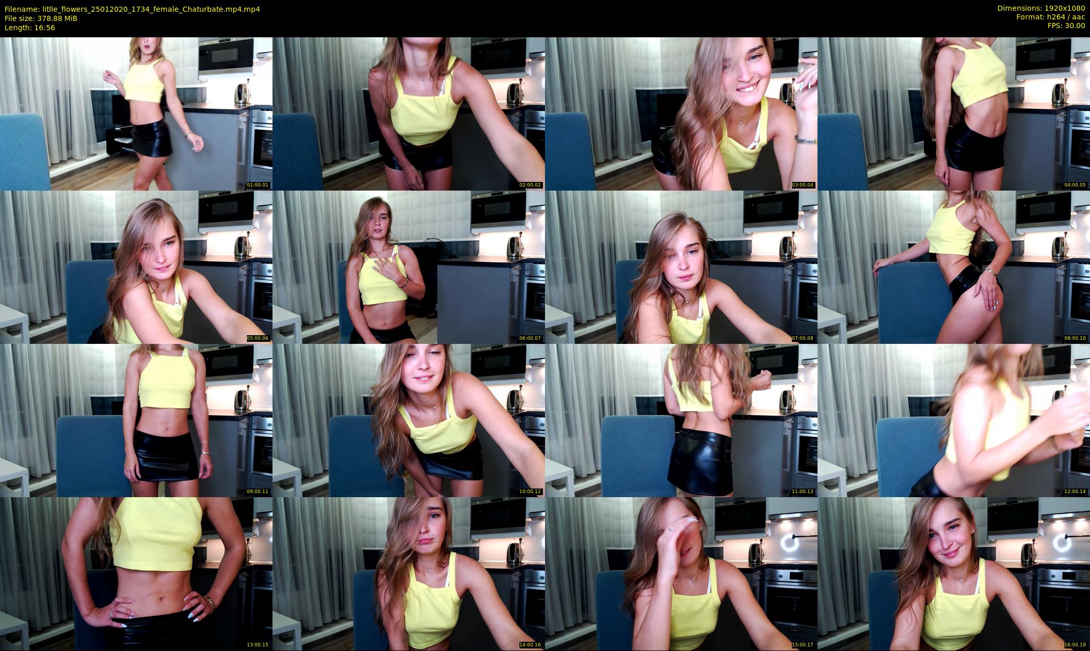 litlle_flowers — 17 minute Chaturbate female cam show recording, 1080p, Jan 25, 2020