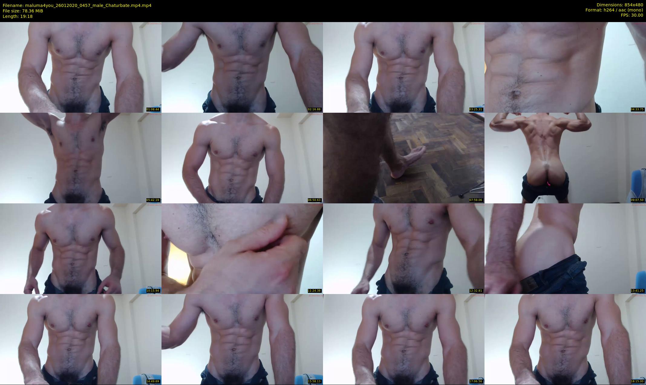 maluma4you — 20 minute Chaturbate male cam show recording, 480p, Jan 26, 2020