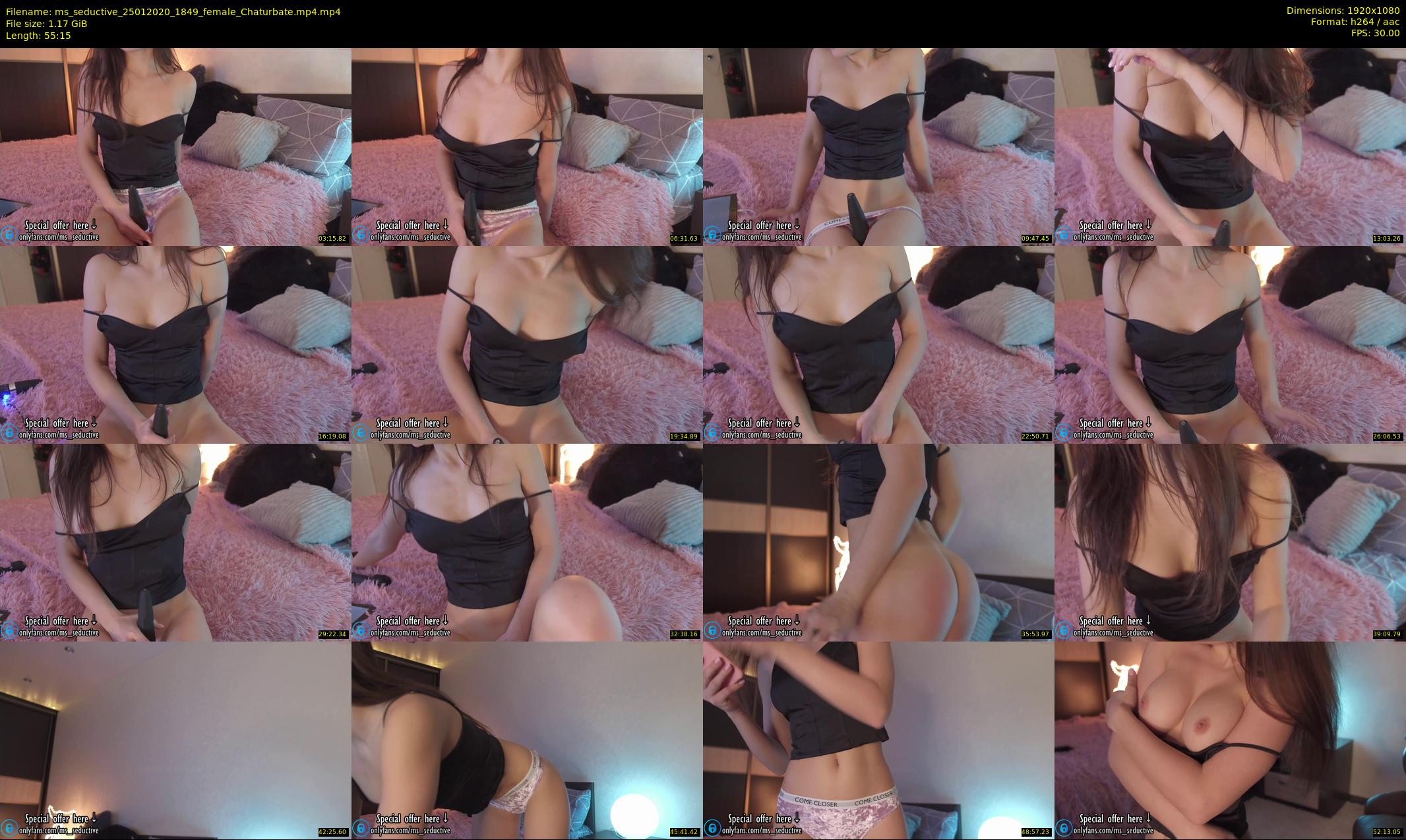 ms_seductive — 56 minute Chaturbate female cam show recording, 1080p, Jan 25, 2020