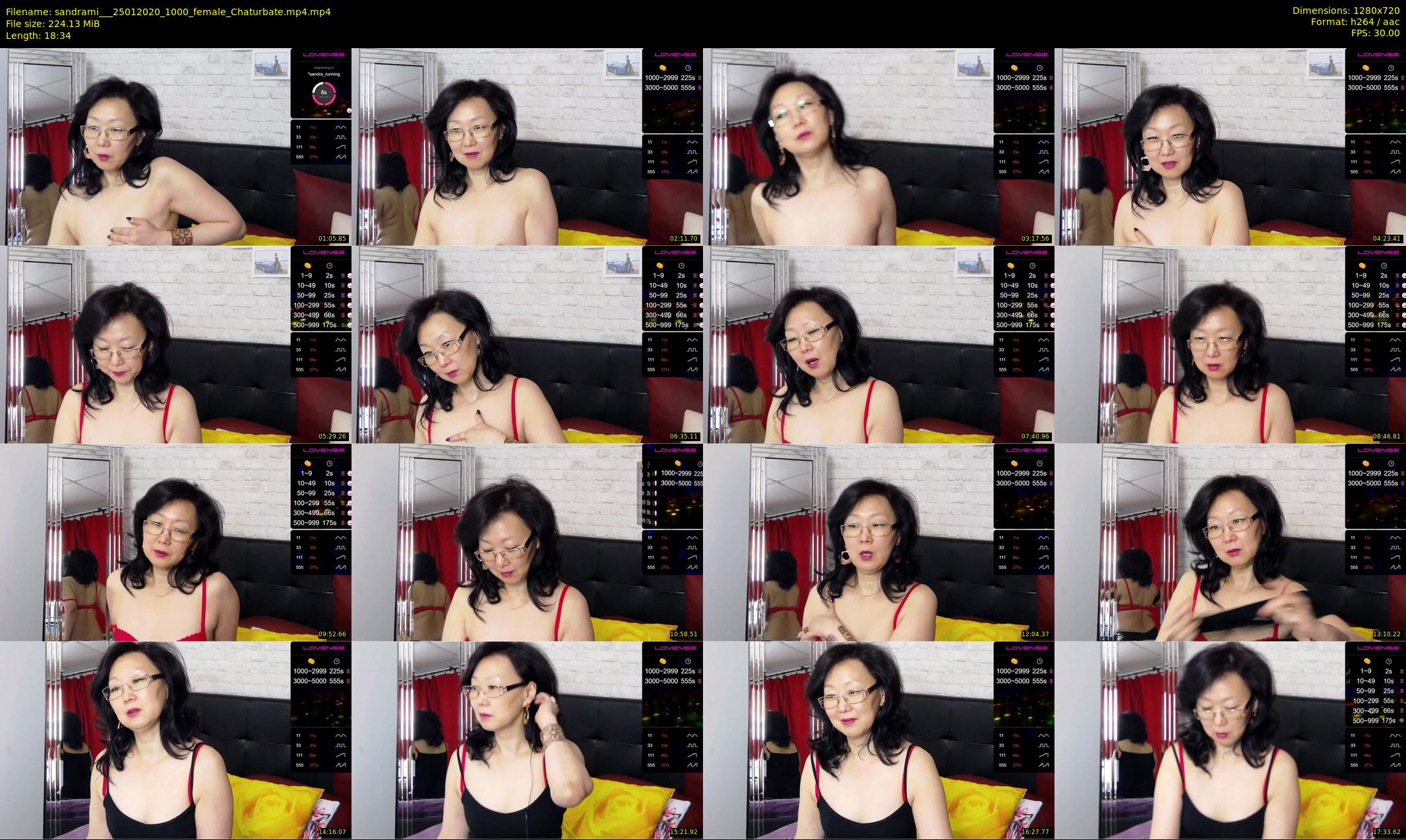 sandrami__ — 19 minute Chaturbate female cam show recording, 720p, Jan 25, 2020