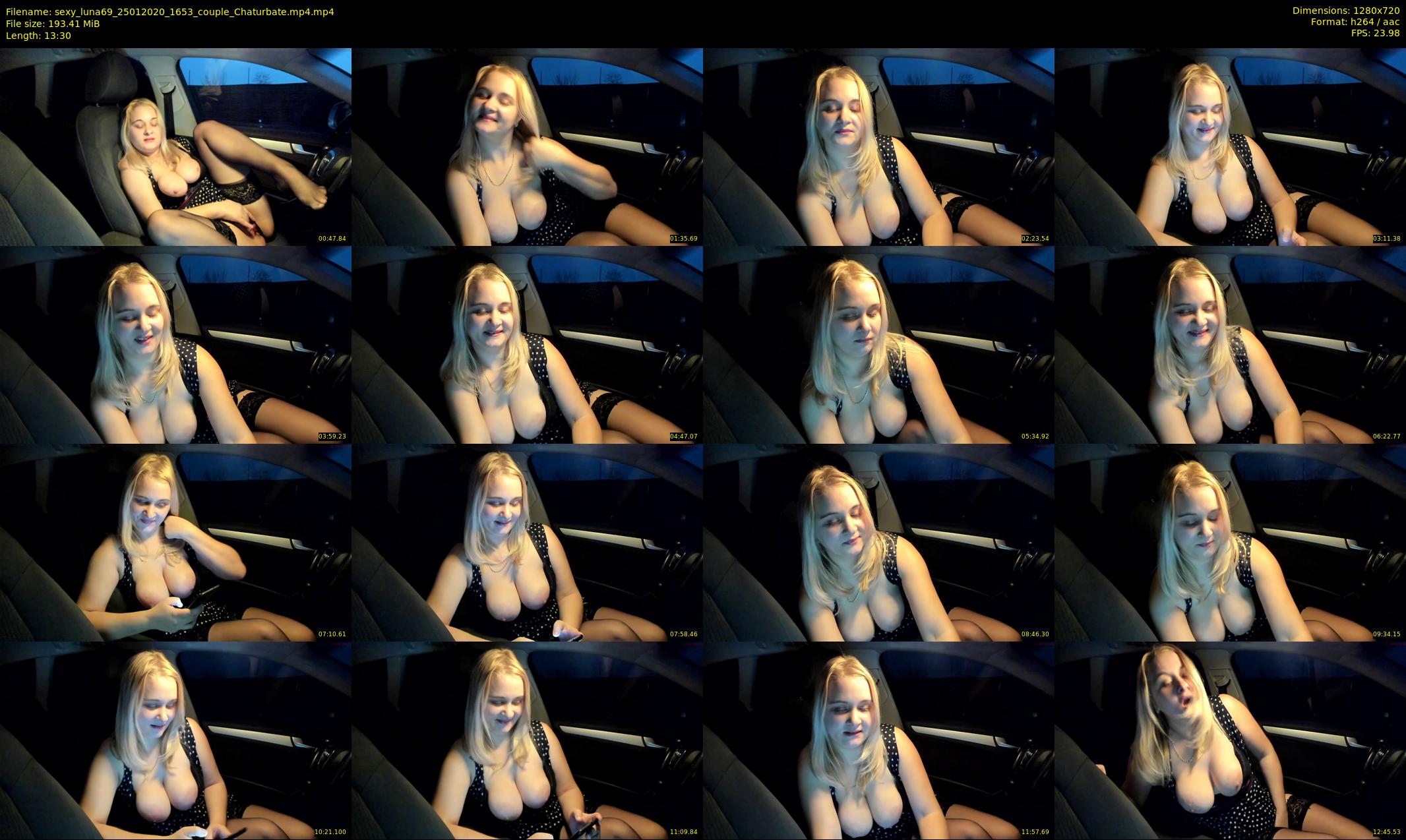 sexy_luna69 — 14 minute Chaturbate couple cam show recording, 720p, Jan 25, 2020