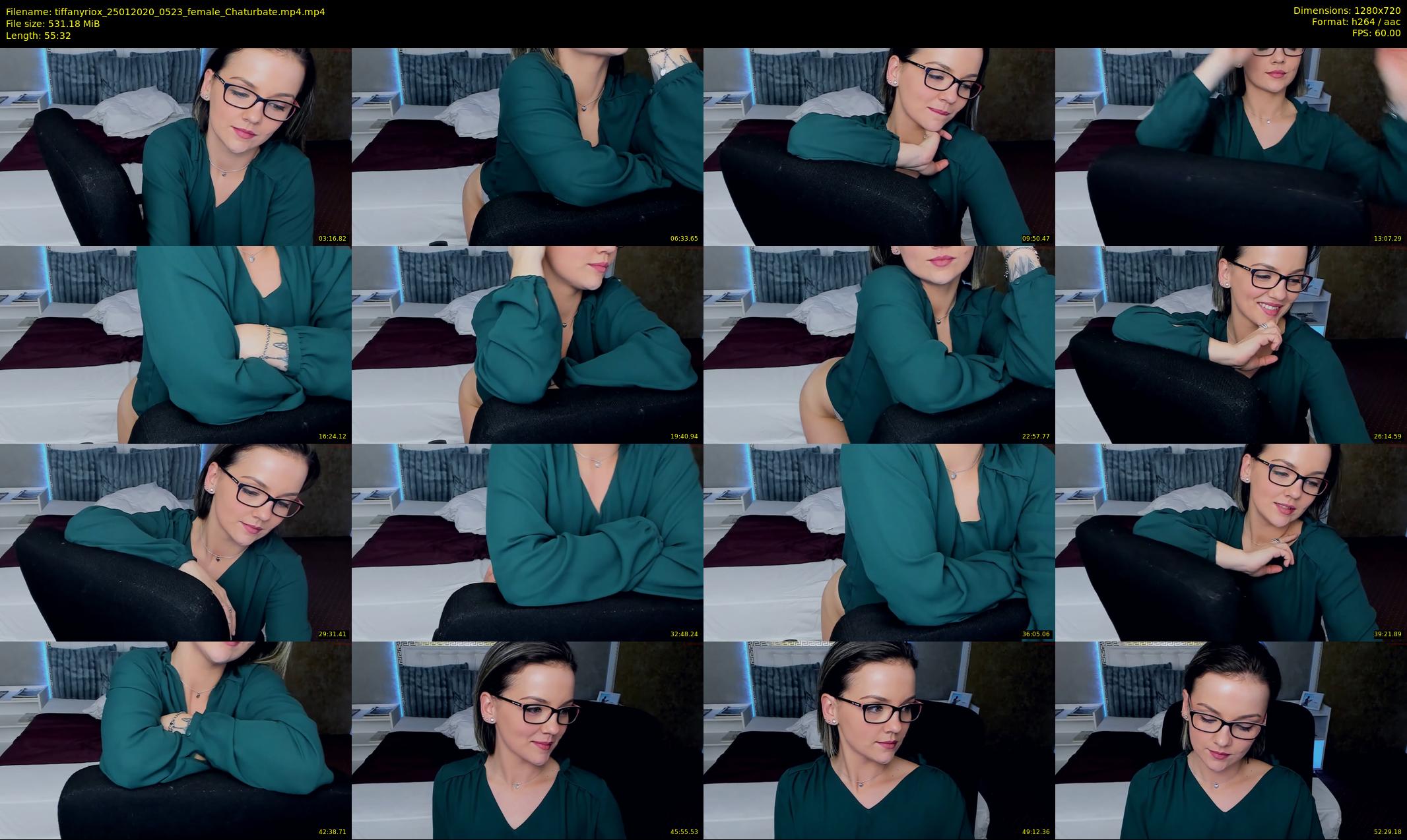 tiffanyriox — 56 minute Chaturbate female cam show recording, 720p, Jan 25, 2020