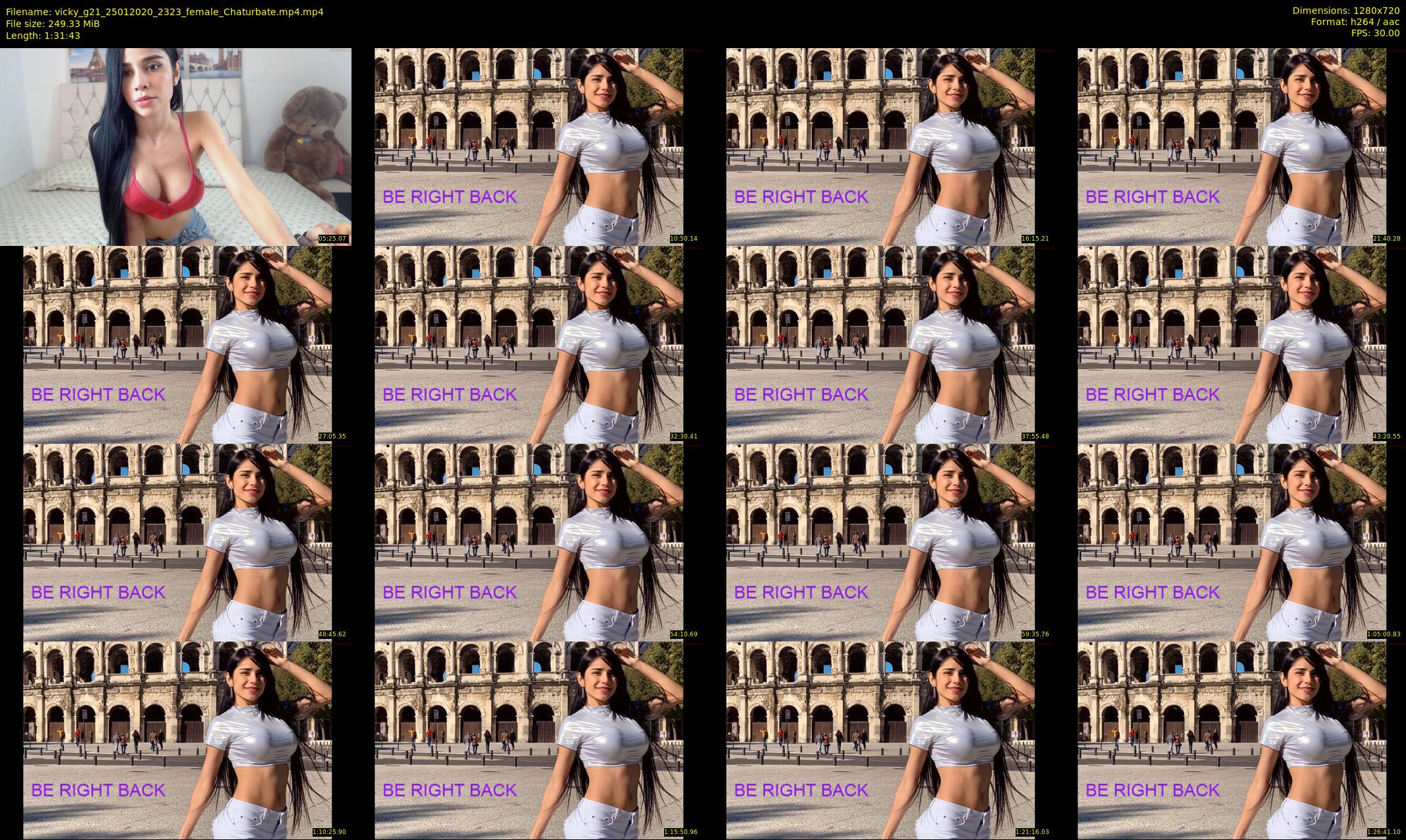 vicky_g21 — 92 minute Chaturbate female cam show recording, 720p, Jan 25, 2020