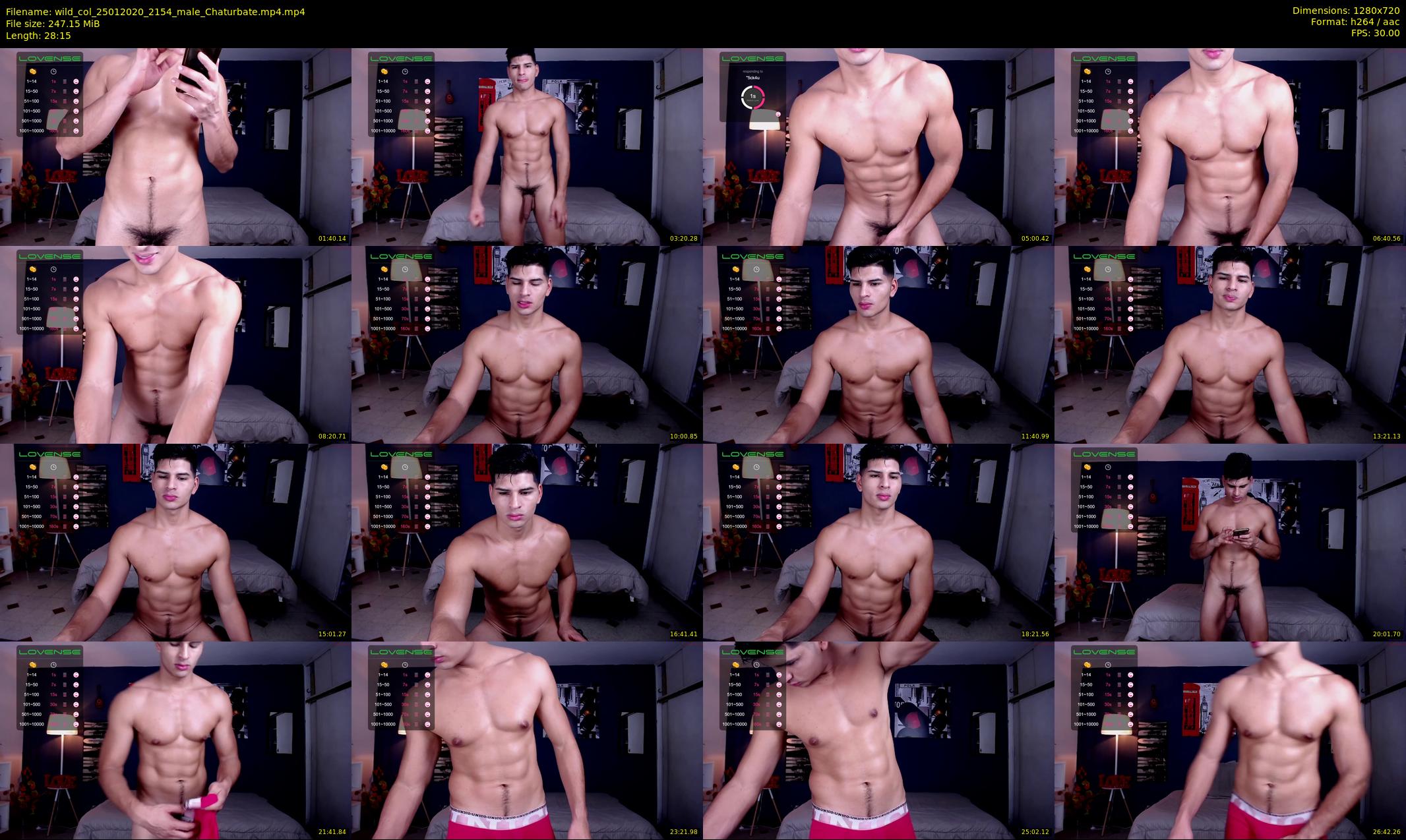 wild_col — 29 minute Chaturbate male cam show recording, 720p, Jan 25, 2020