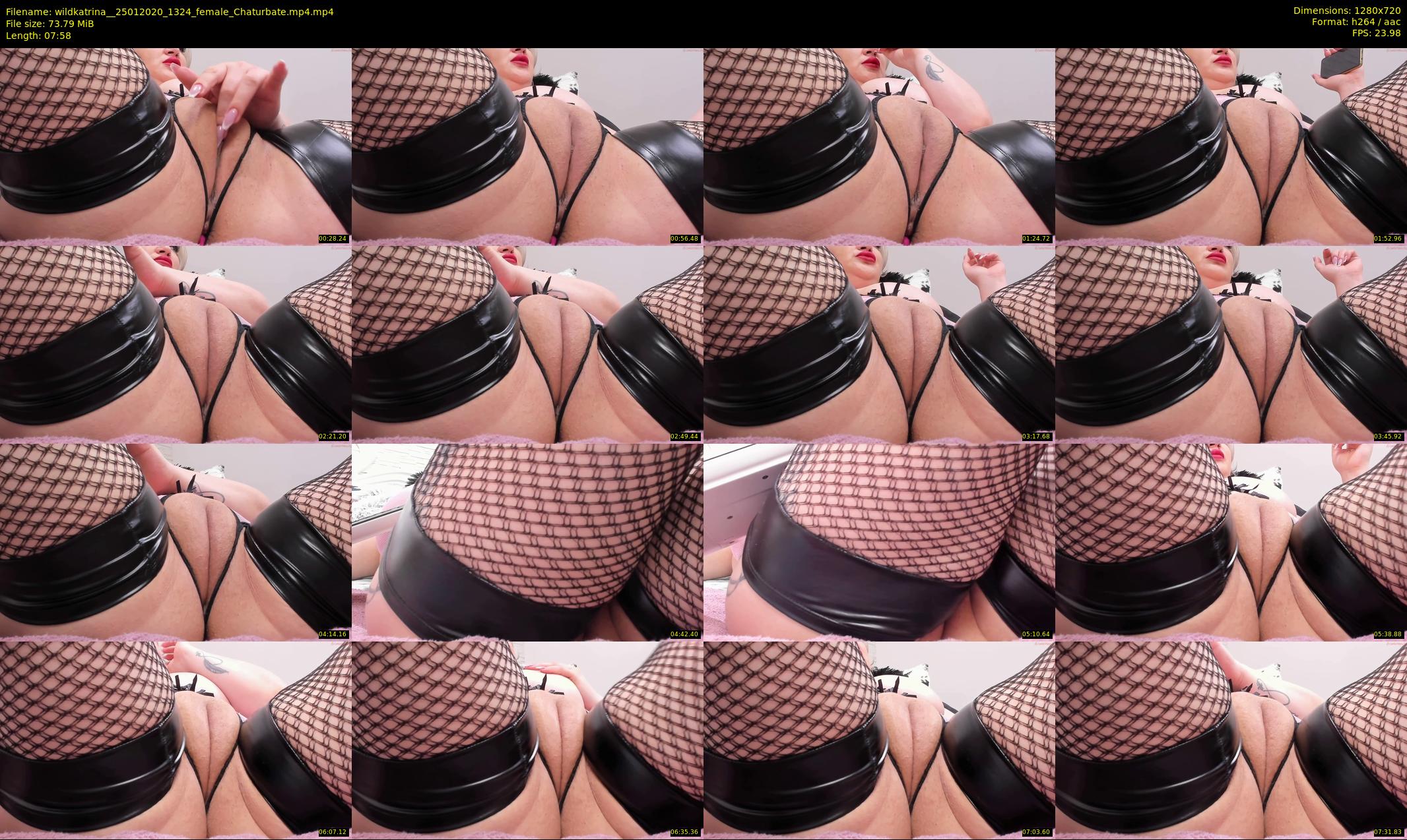 wildkatrina_ — 8 minute Chaturbate female cam show recording, 720p, Jan 25, 2020