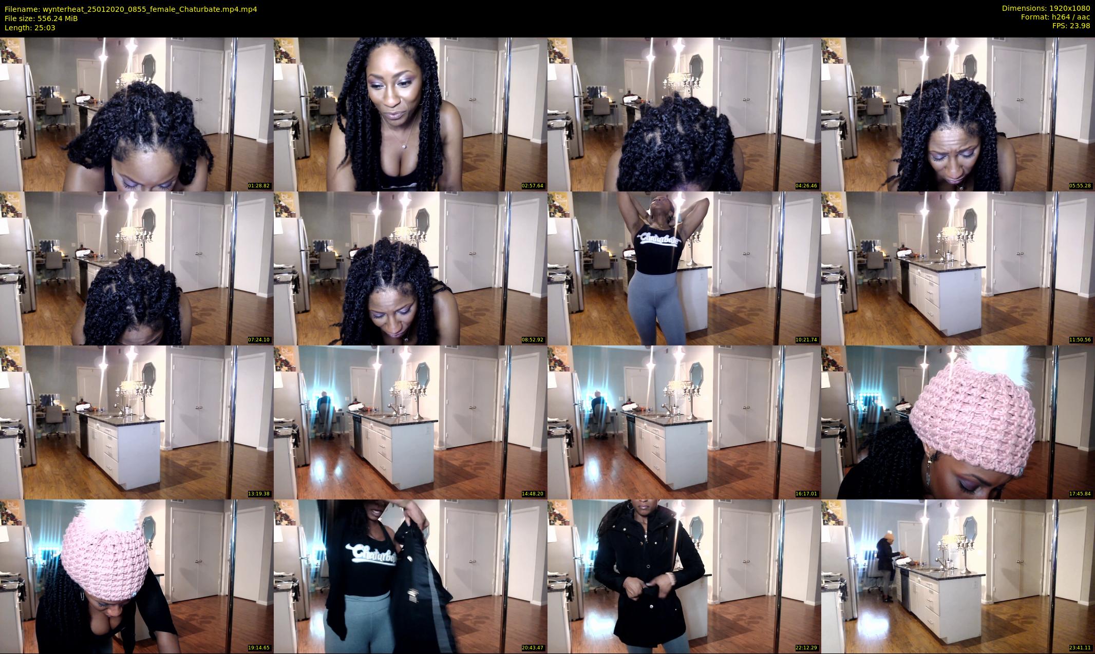wynterheat — 26 minute Chaturbate female cam show recording, 1080p, Jan 25, 2020