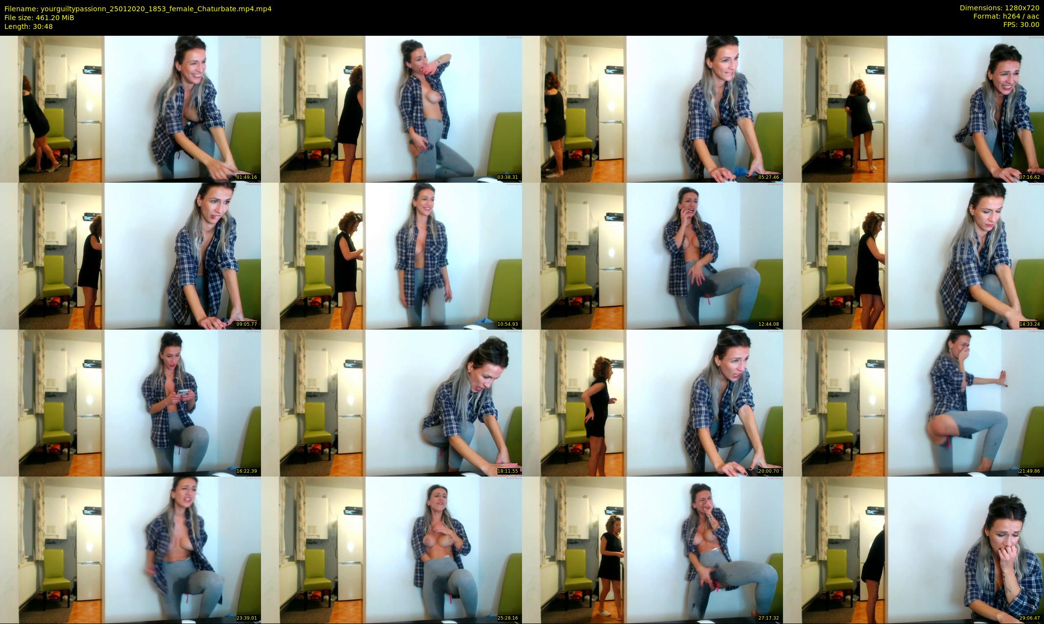 yourguiltypassionn — 31 minute Chaturbate female cam show recording, 720p, Jan 25, 2020