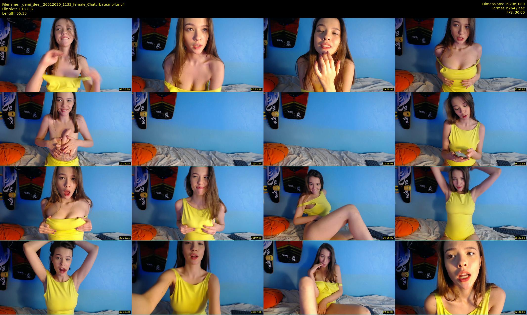 _demi_dee_ — 56 minute Chaturbate female cam show recording, 1080p, Jan 26, 2020