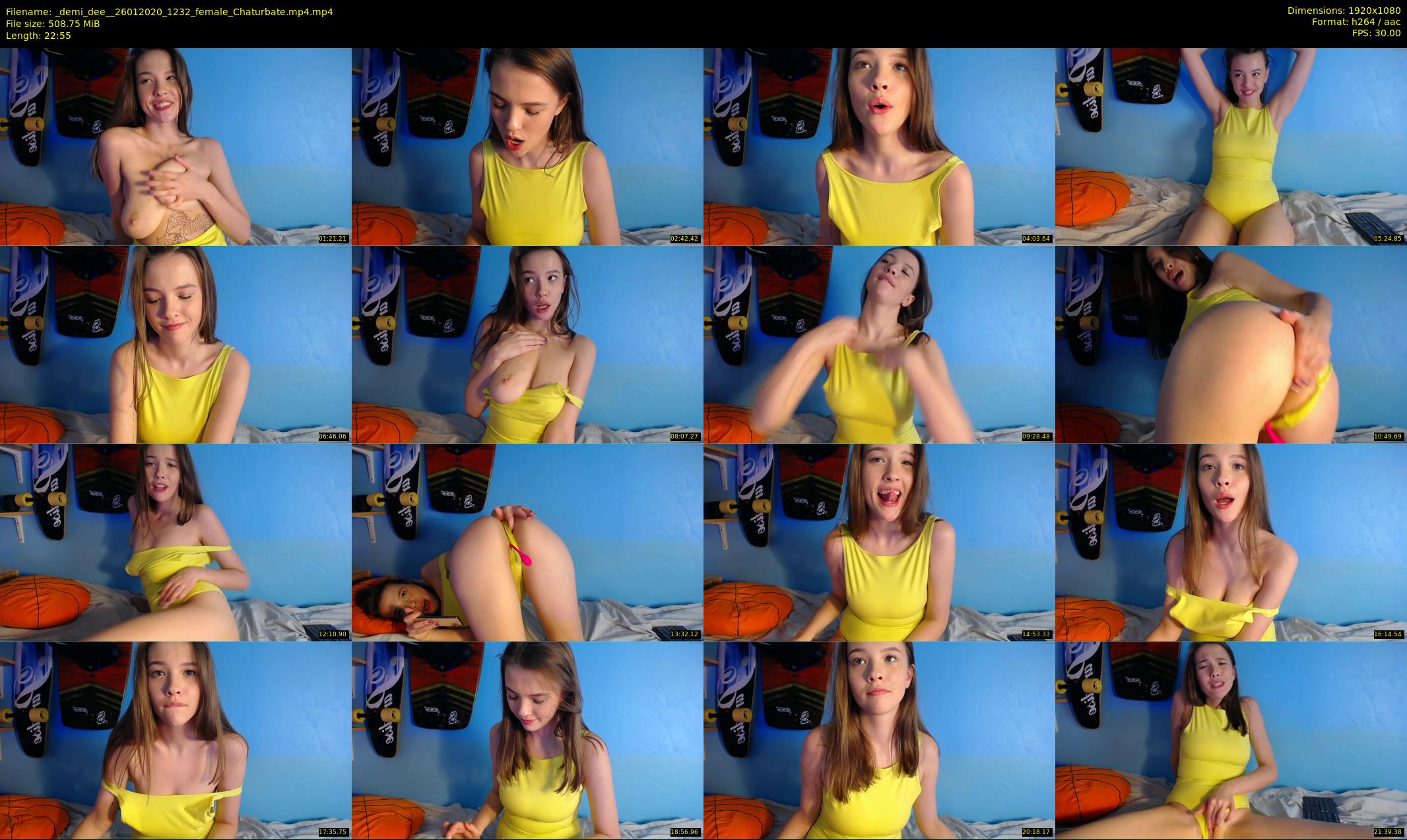 _demi_dee_ — 23 minute Chaturbate female cam show recording, 1080p, Jan 26, 2020
