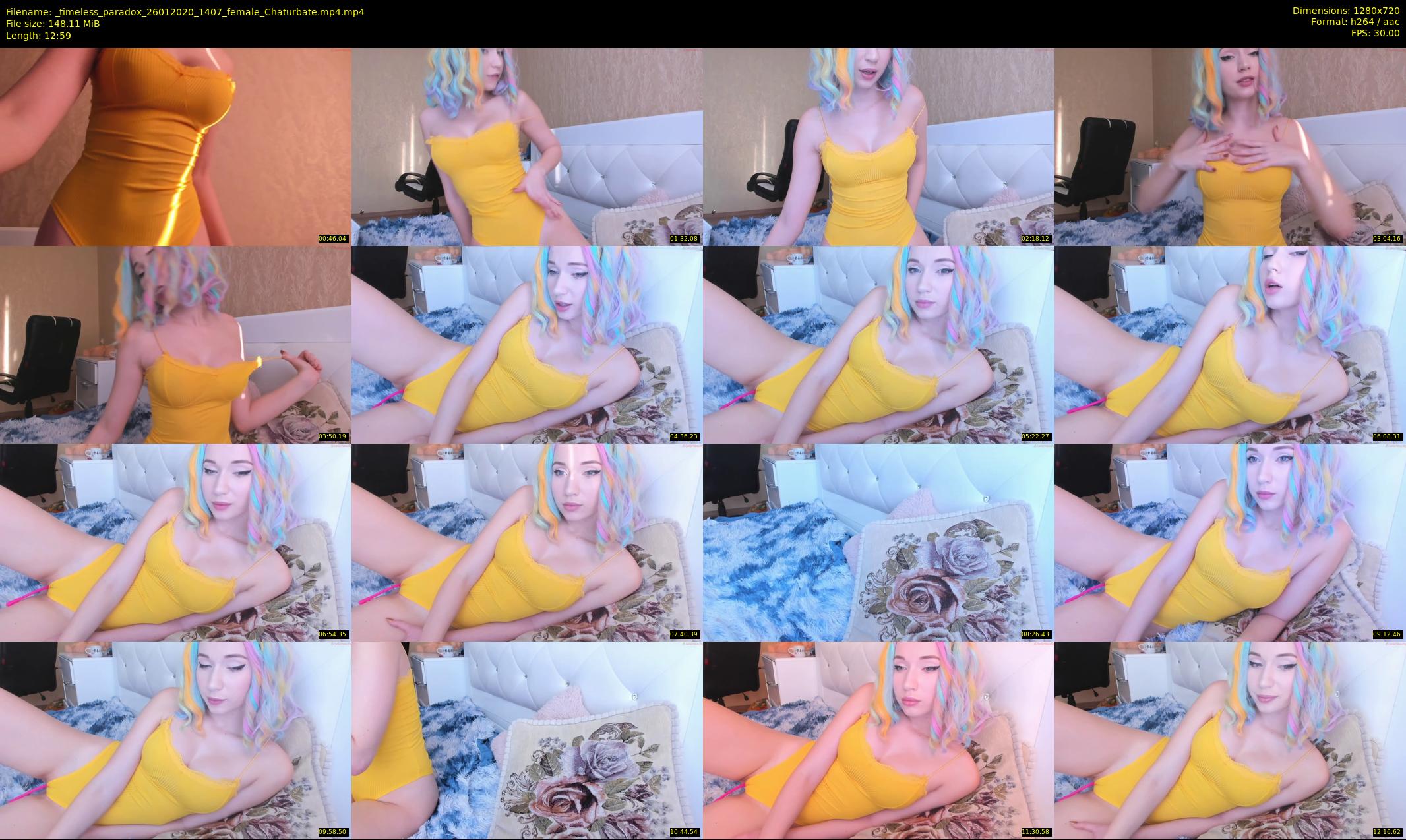 _timeless_paradox — 13 minute Chaturbate female cam show recording, 720p, Jan 26, 2020