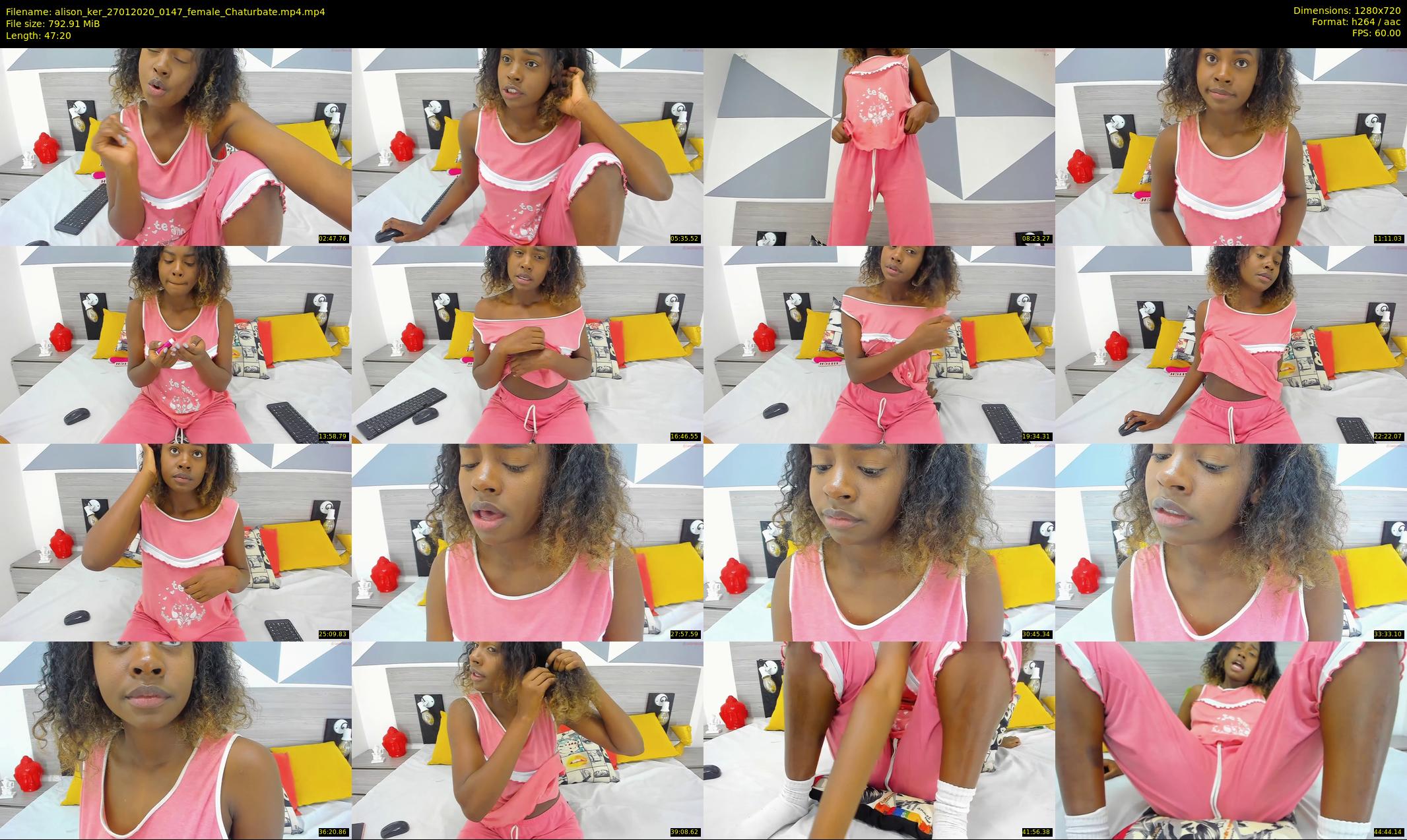 alison_ker — 48 minute Chaturbate female cam show recording, 720p, Jan 27, 2020