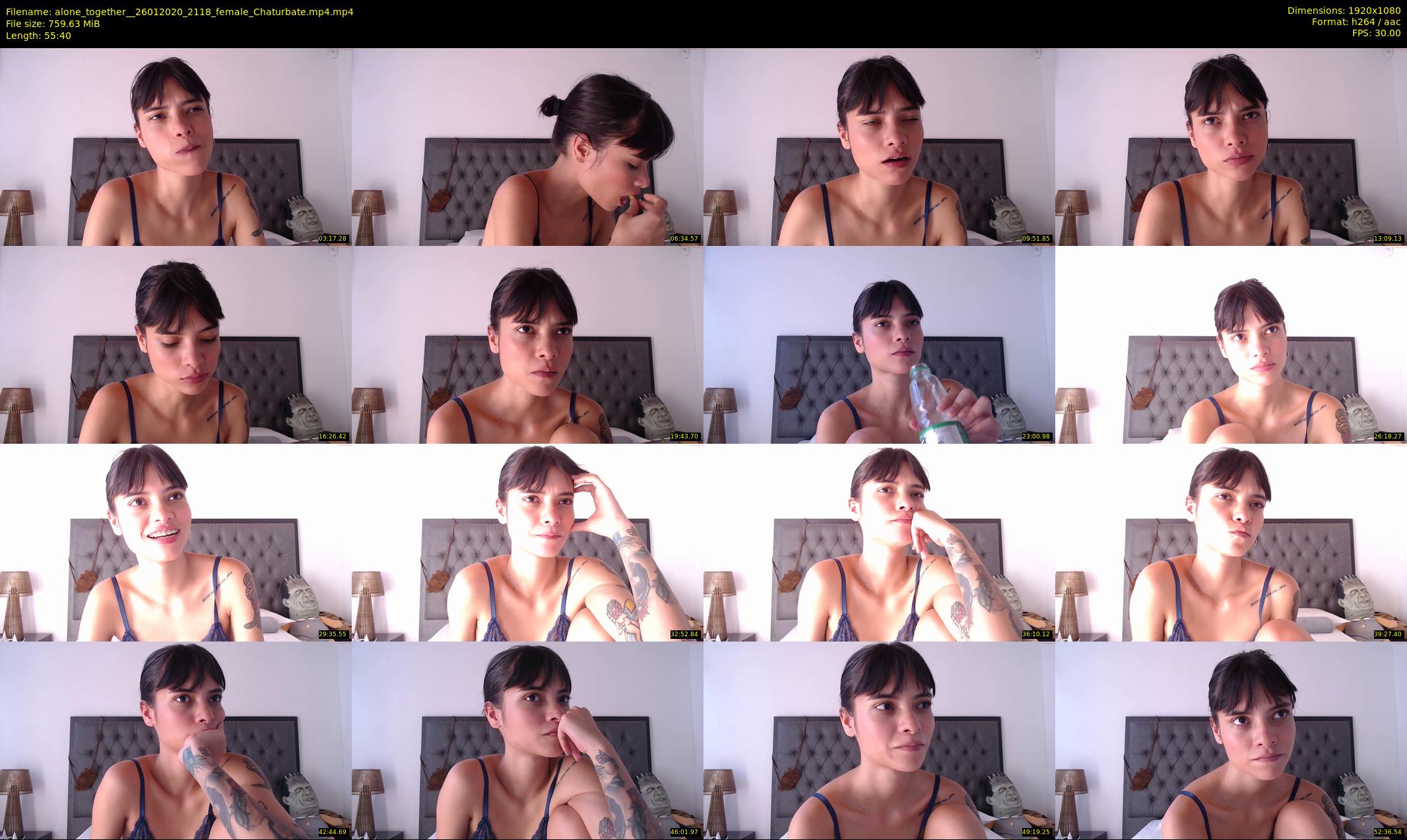 alone_together_ — 56 minute Chaturbate female cam show recording, 1080p, Jan 26, 2020
