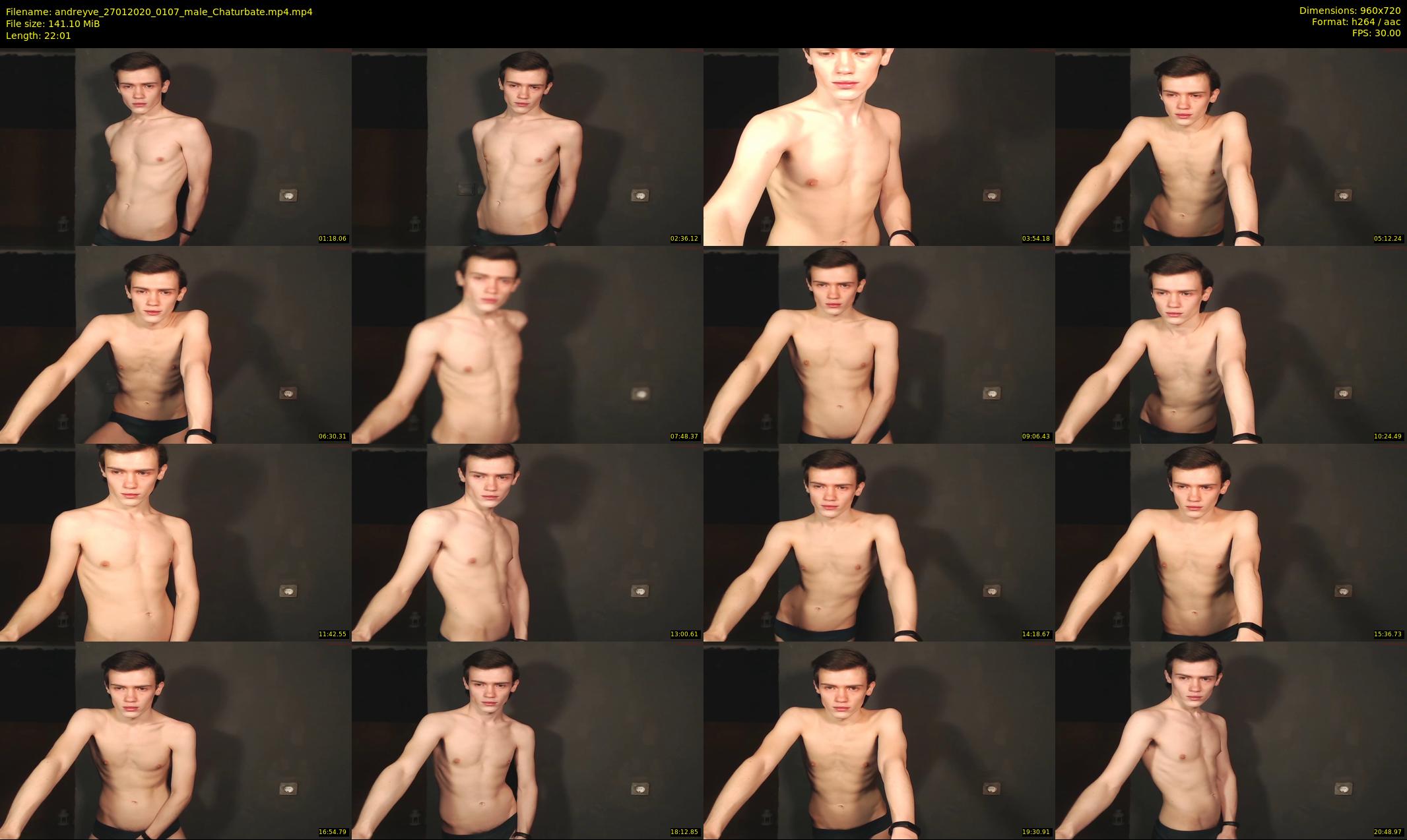 andreyve — 23 minute Chaturbate male cam show recording, 720p, Jan 27, 2020