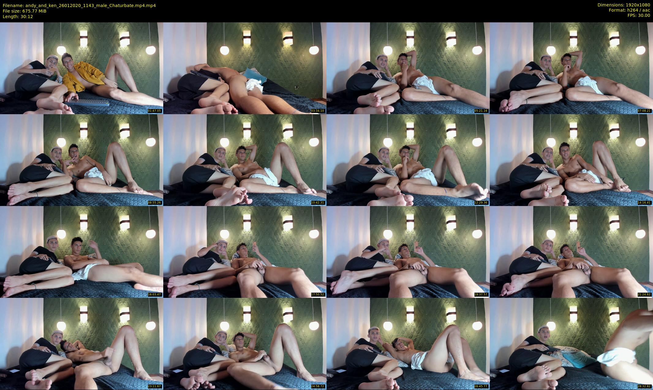 andy_and_ken — 31 minute Chaturbate male cam show recording, 1080p, Jan 26, 2020