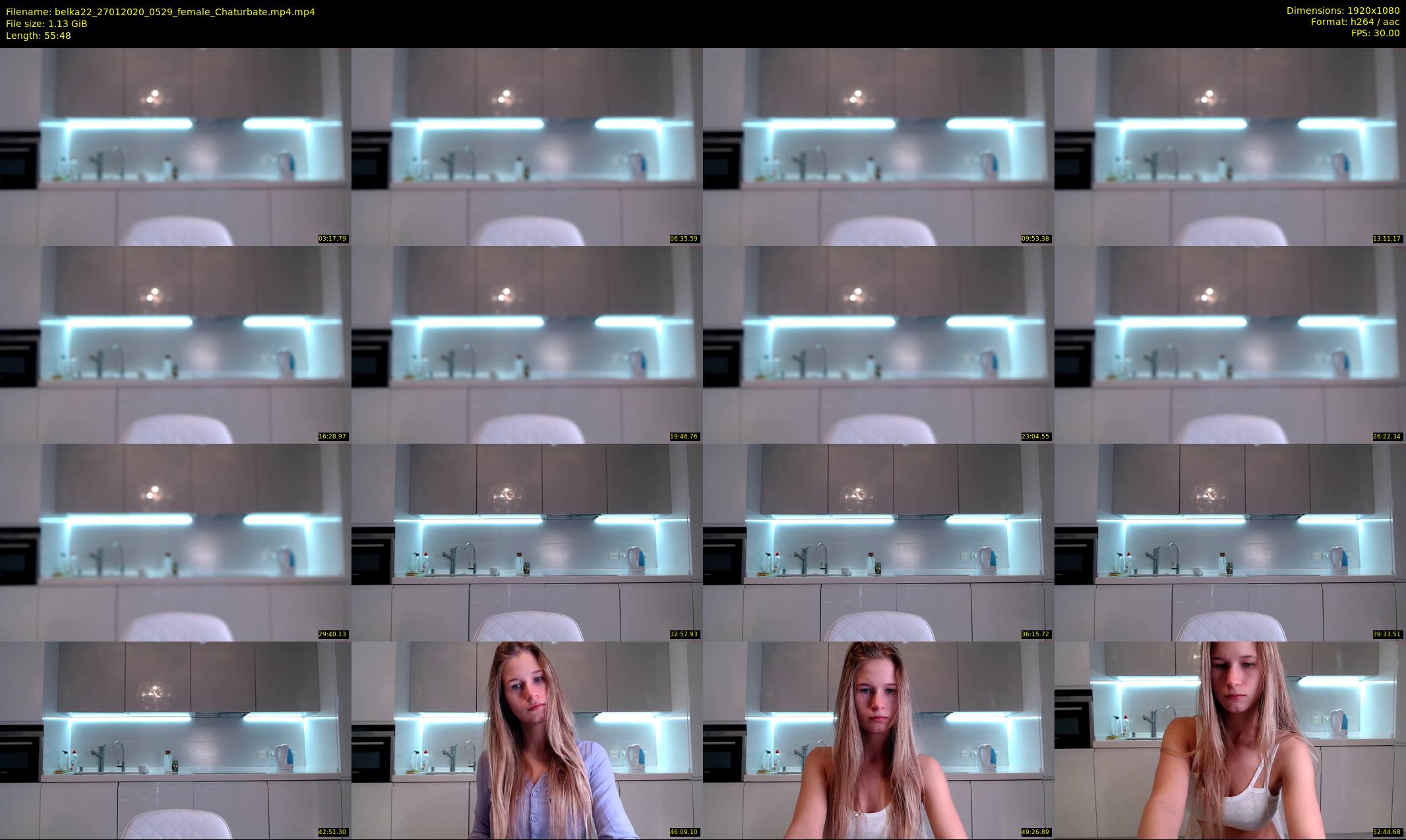 belka22 — 56 minute Chaturbate female cam show recording, 1080p, Jan 27, 2020