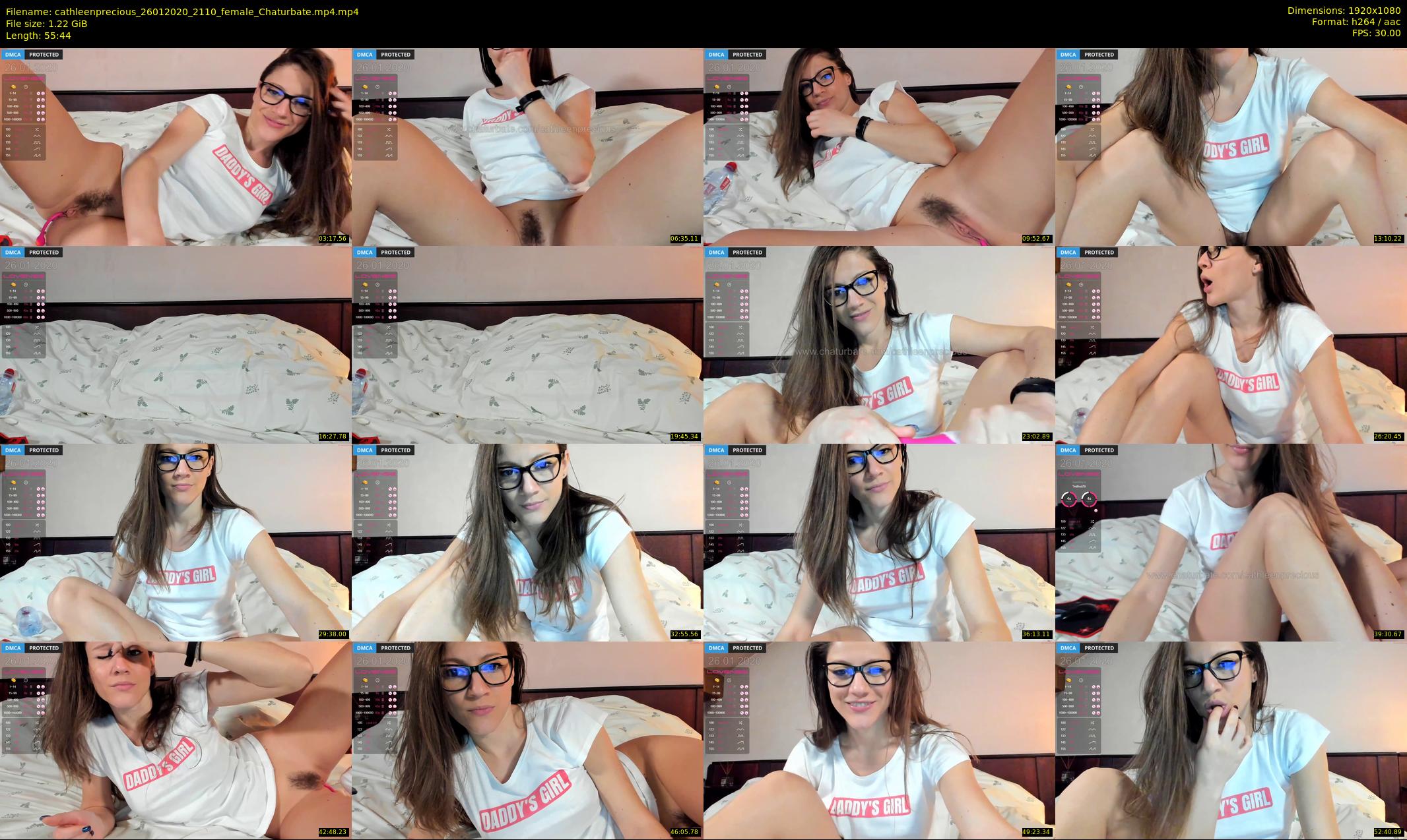 cathleenprecious — 56 minute Chaturbate female cam show recording, 1080p, Jan 26, 2020